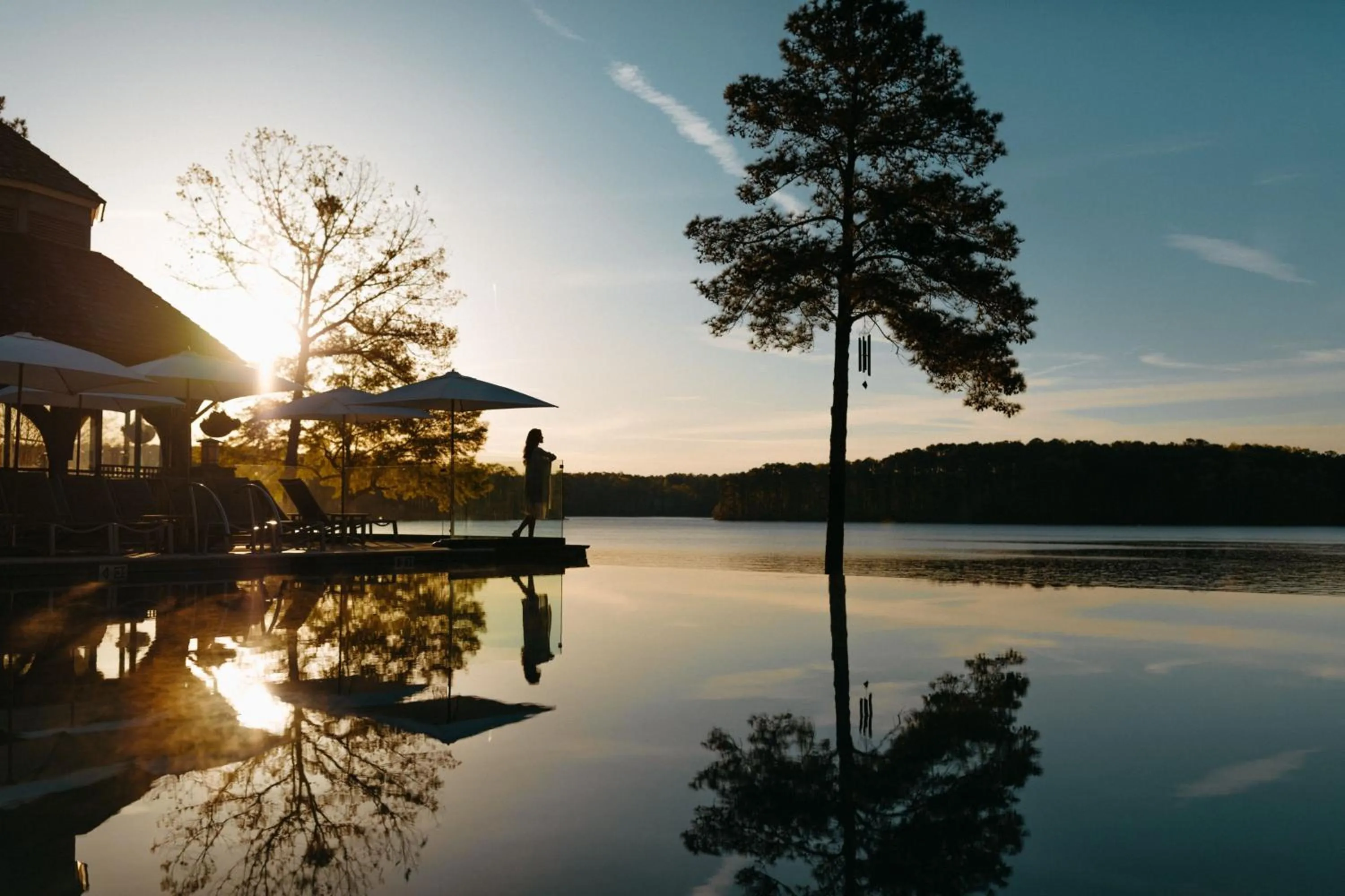 Swimming pool in The Ritz-Carlton Reynolds, Lake Oconee