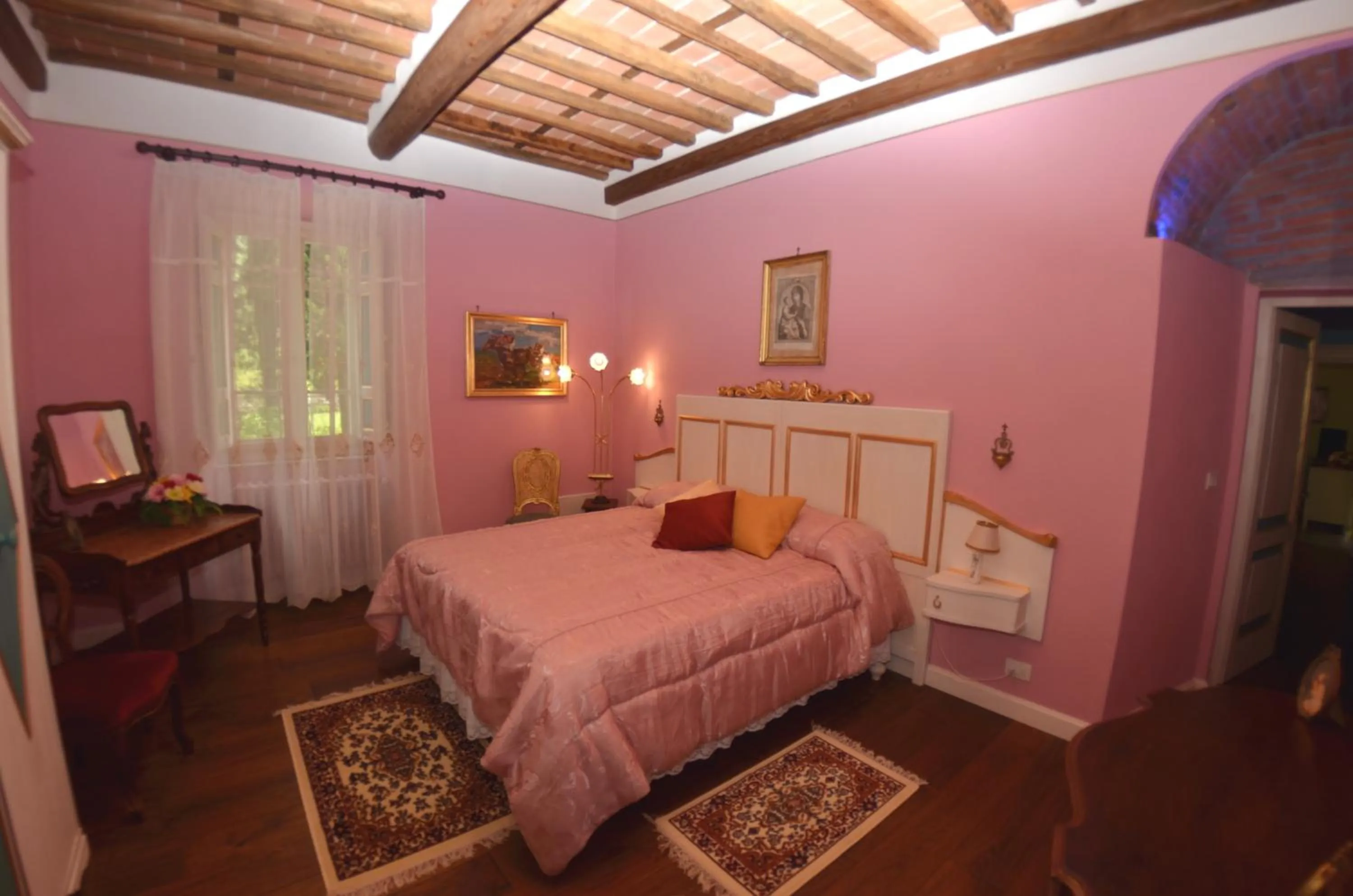 Bedroom, Bed in Villa al Borghetto