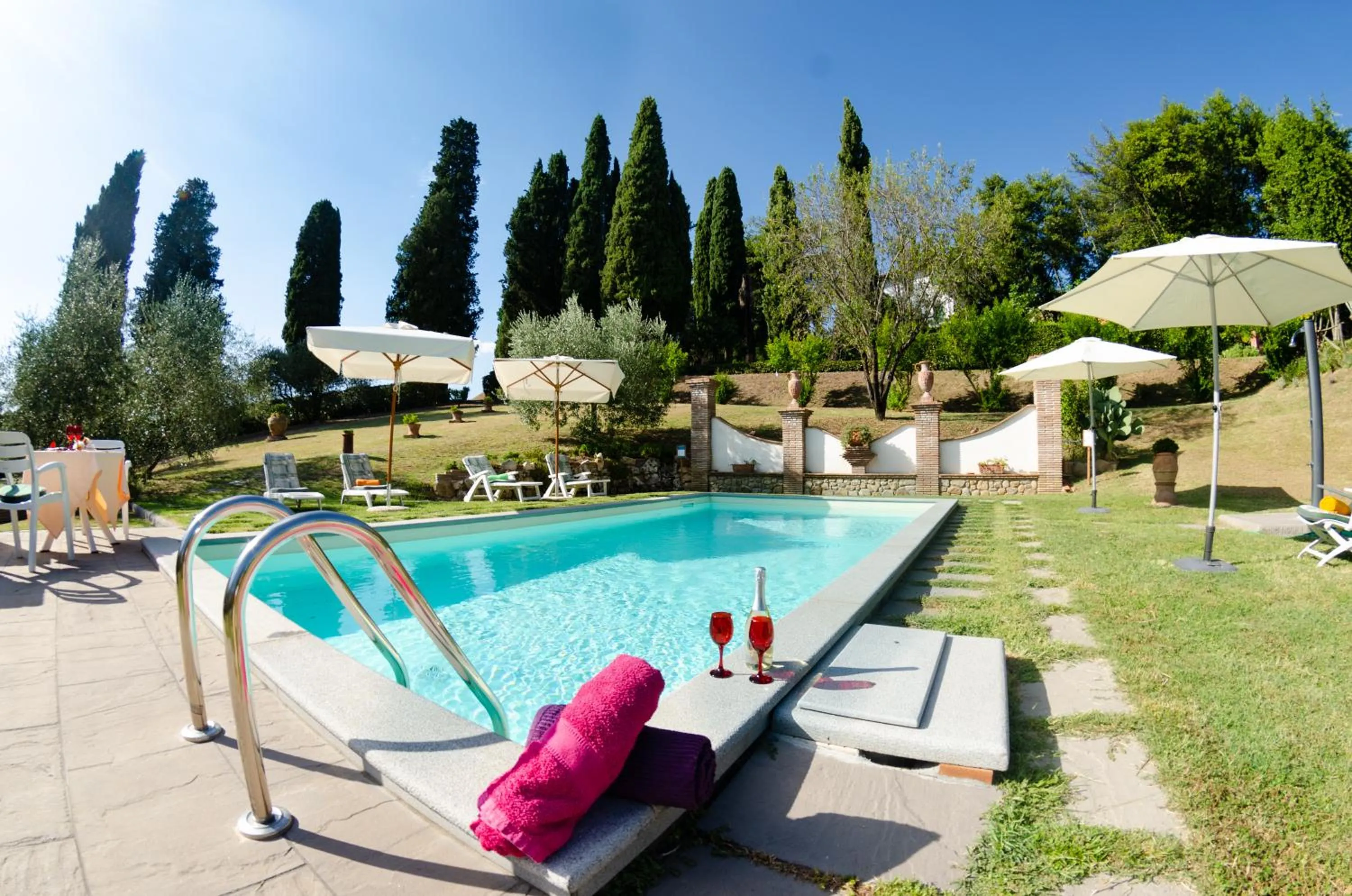 Swimming pool in Villa al Borghetto