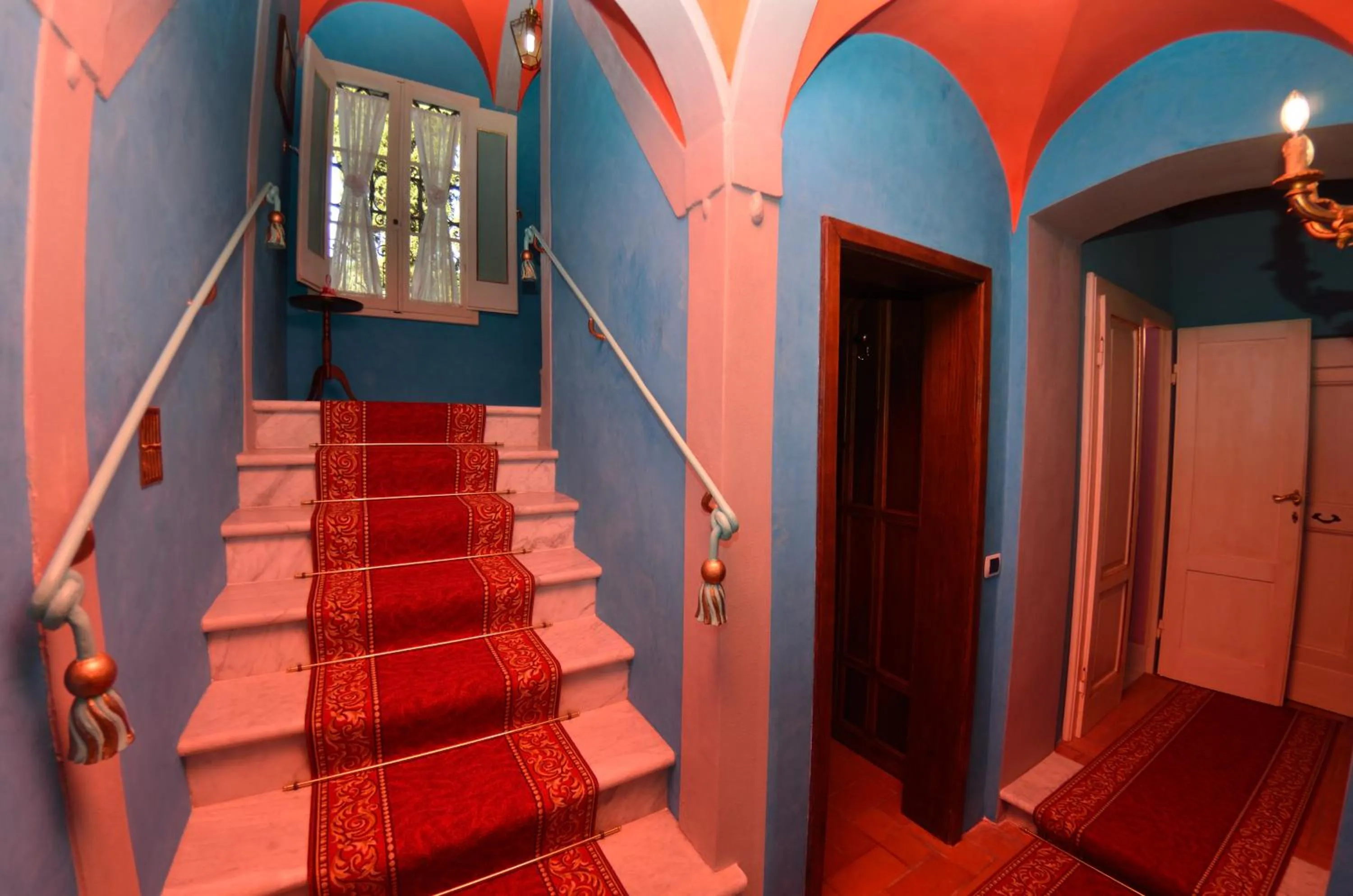 Decorative detail in Villa al Borghetto