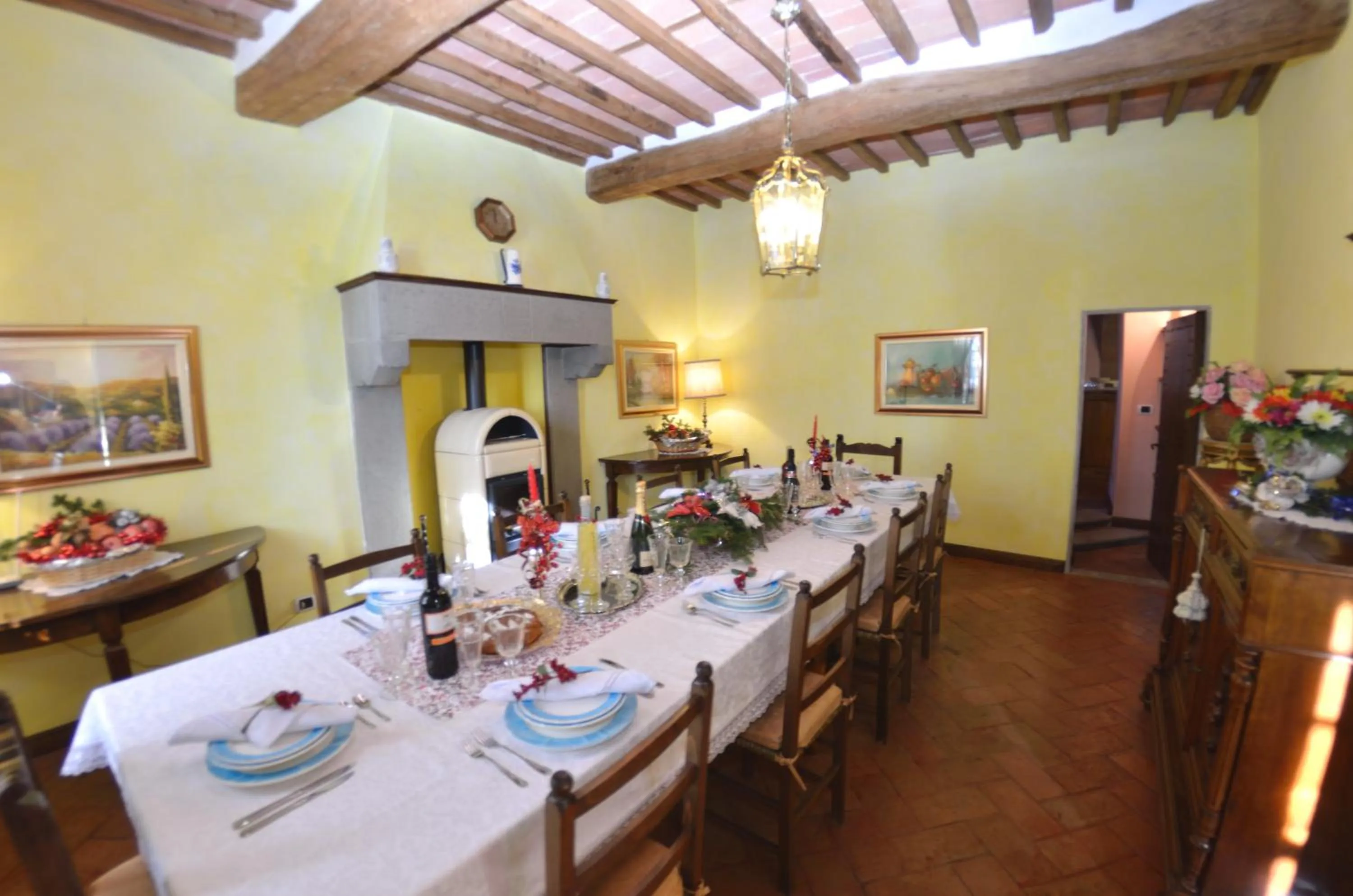 Dining area in Villa al Borghetto