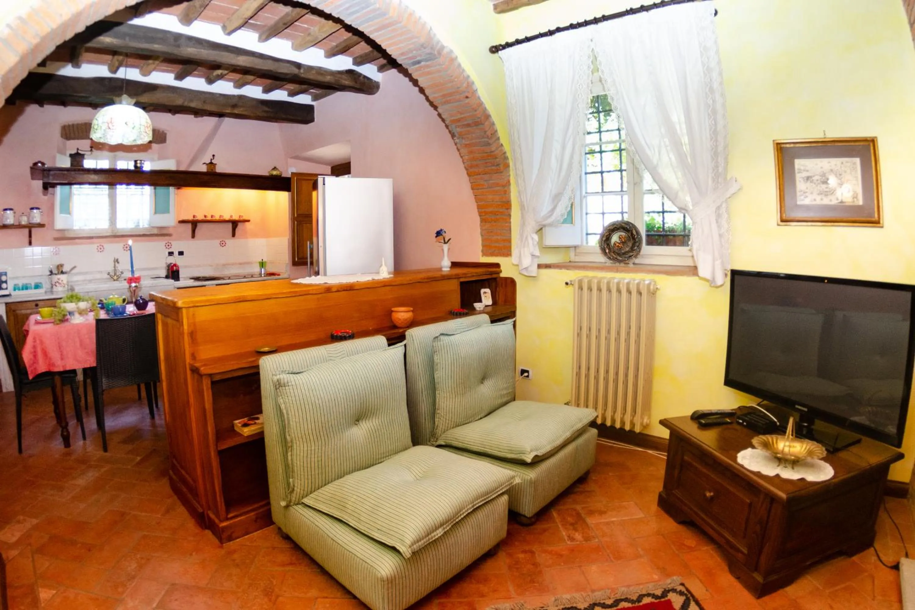 Living room in Villa al Borghetto