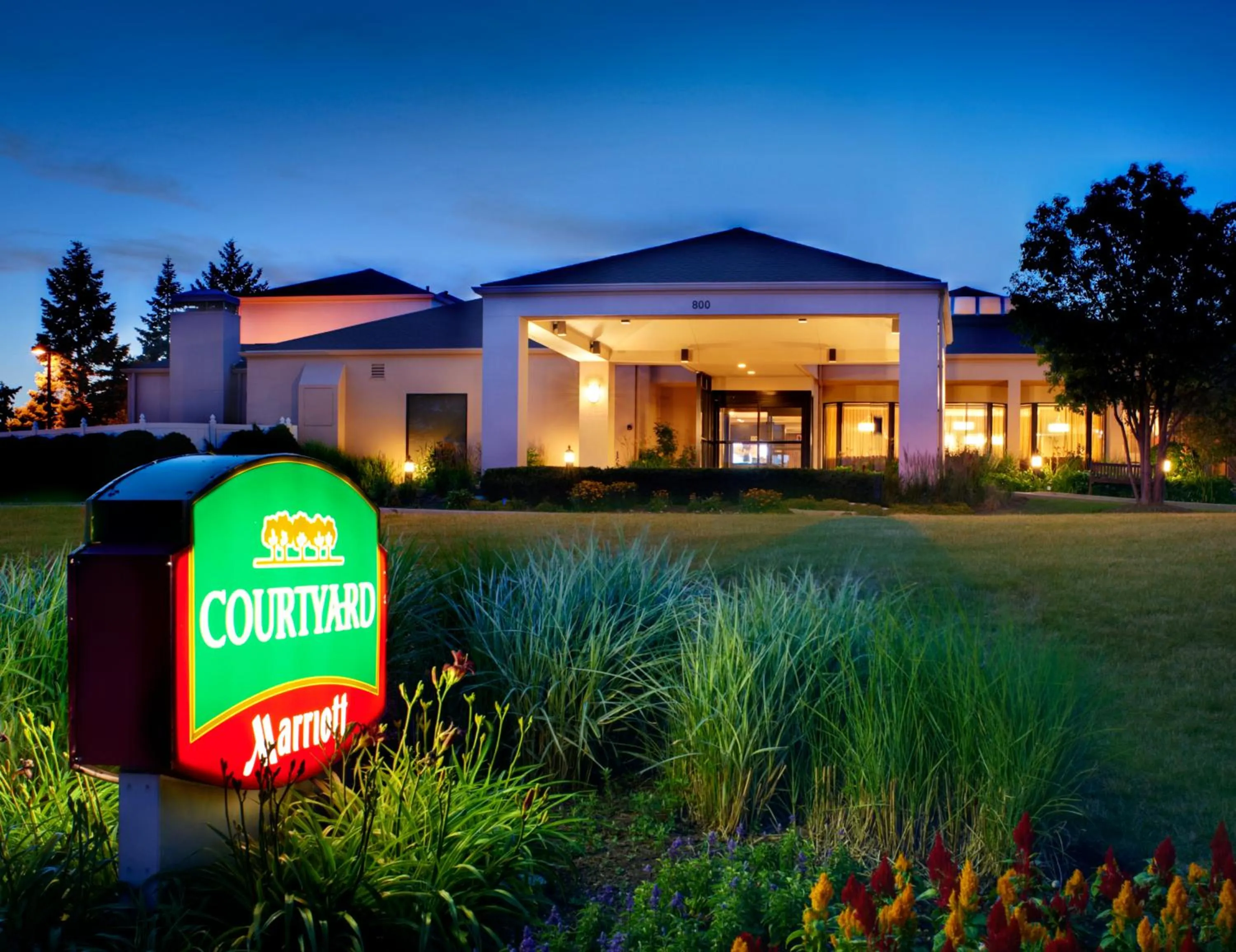 Property building in Courtyard Chicago Deerfield