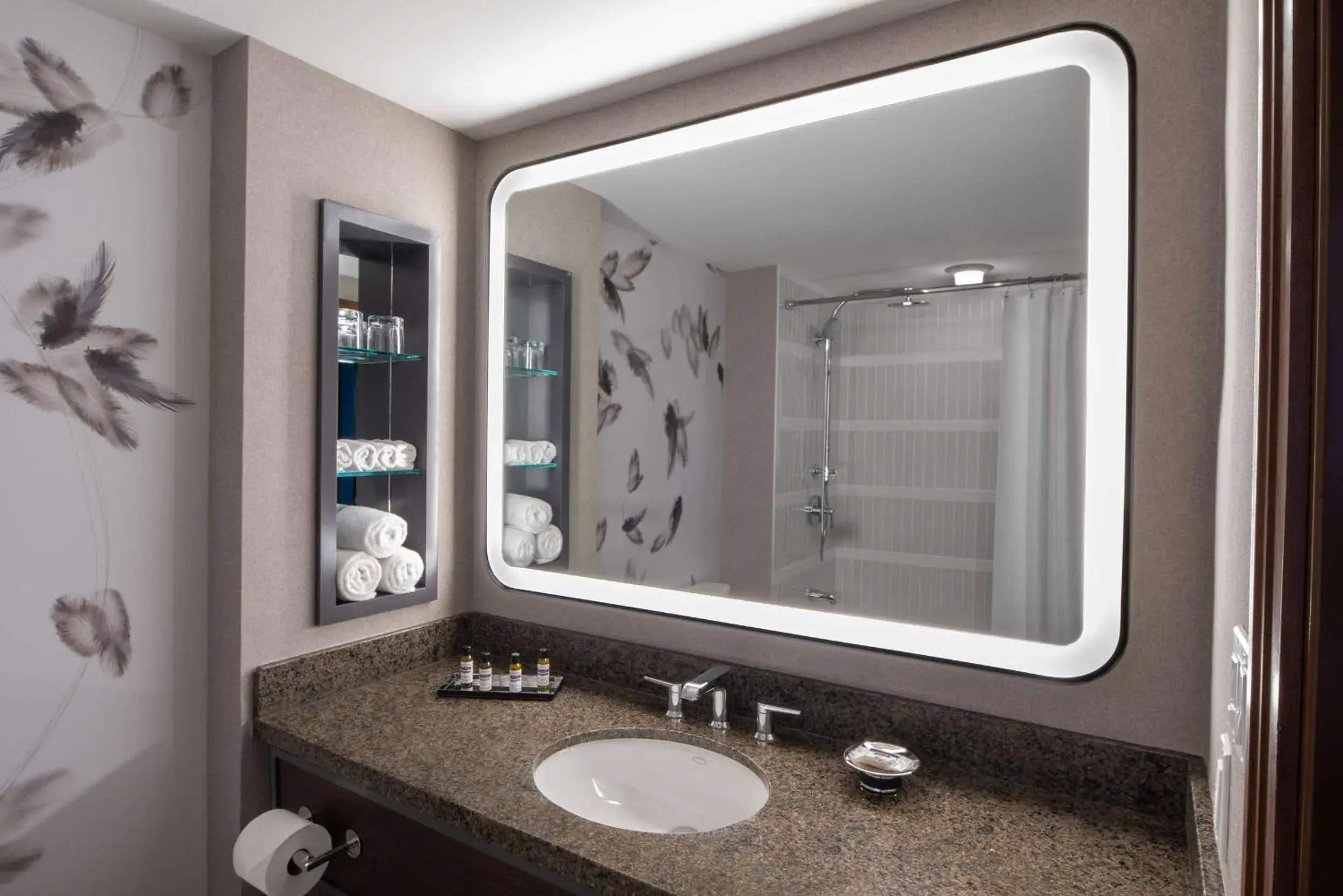 Bathroom in Hyatt Regency Coralville Bathroom in Hyatt Regency Coralville