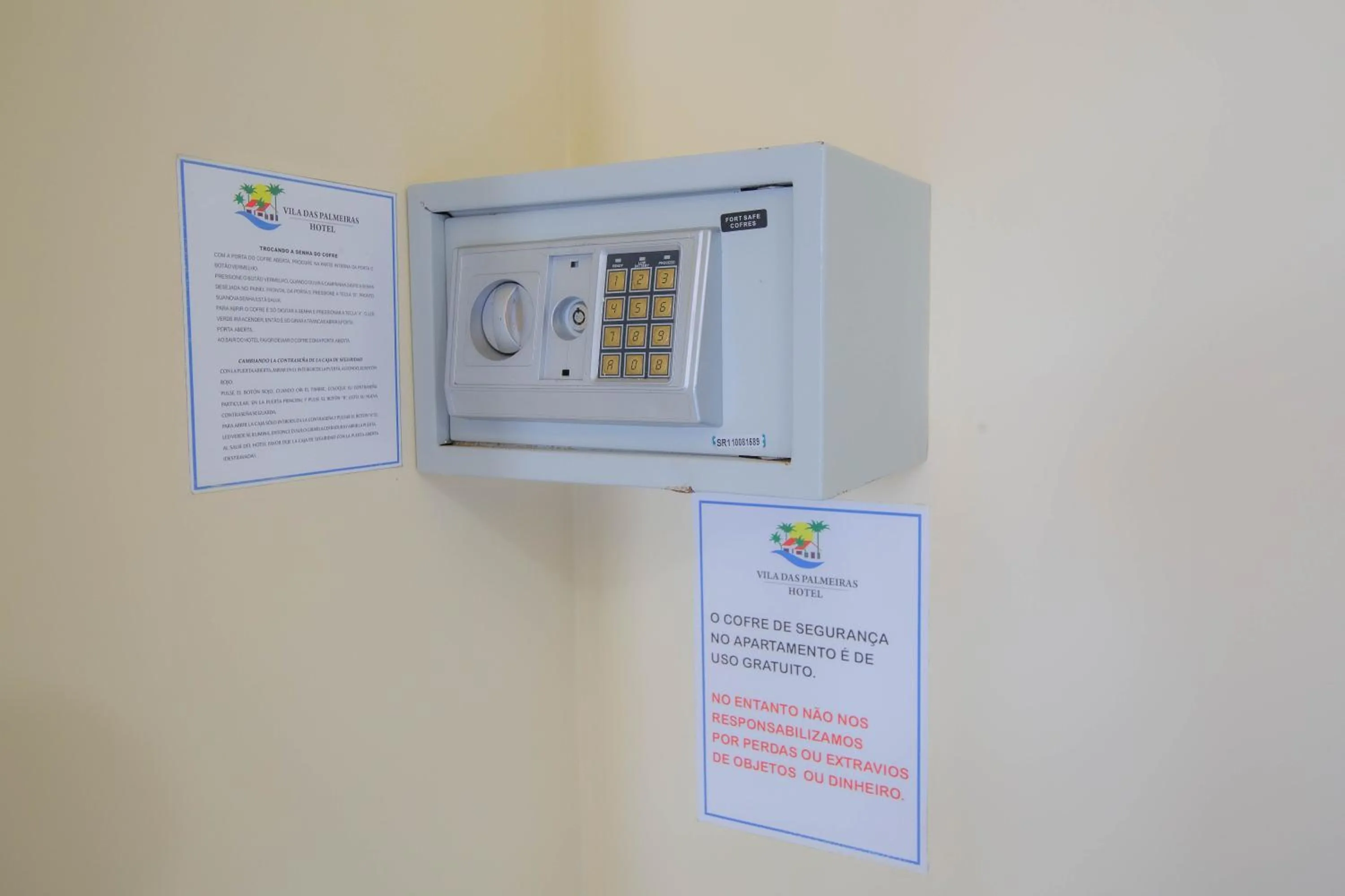safe in Hotel Vila Mar