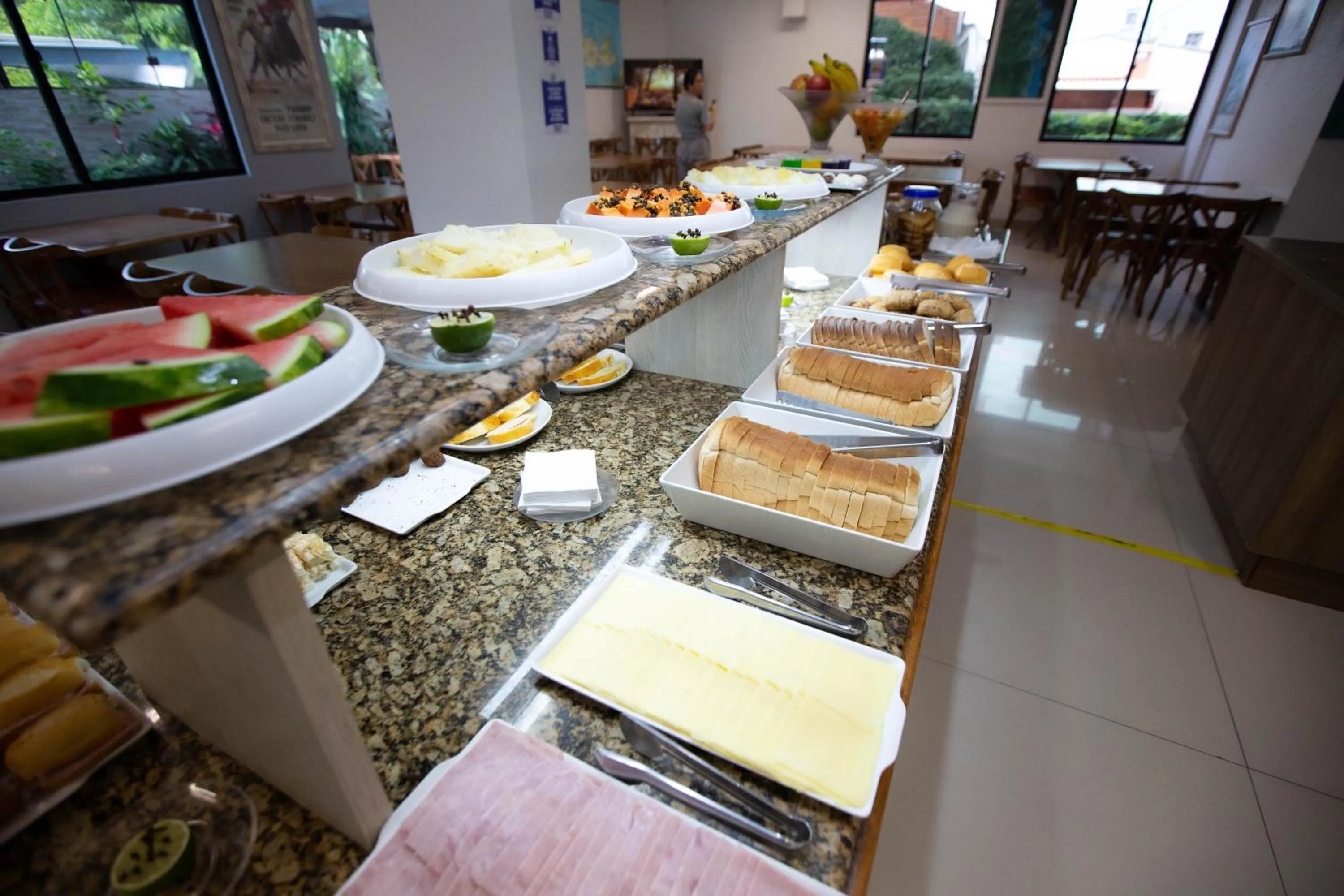 Buffet breakfast in Hotel Vila Mar