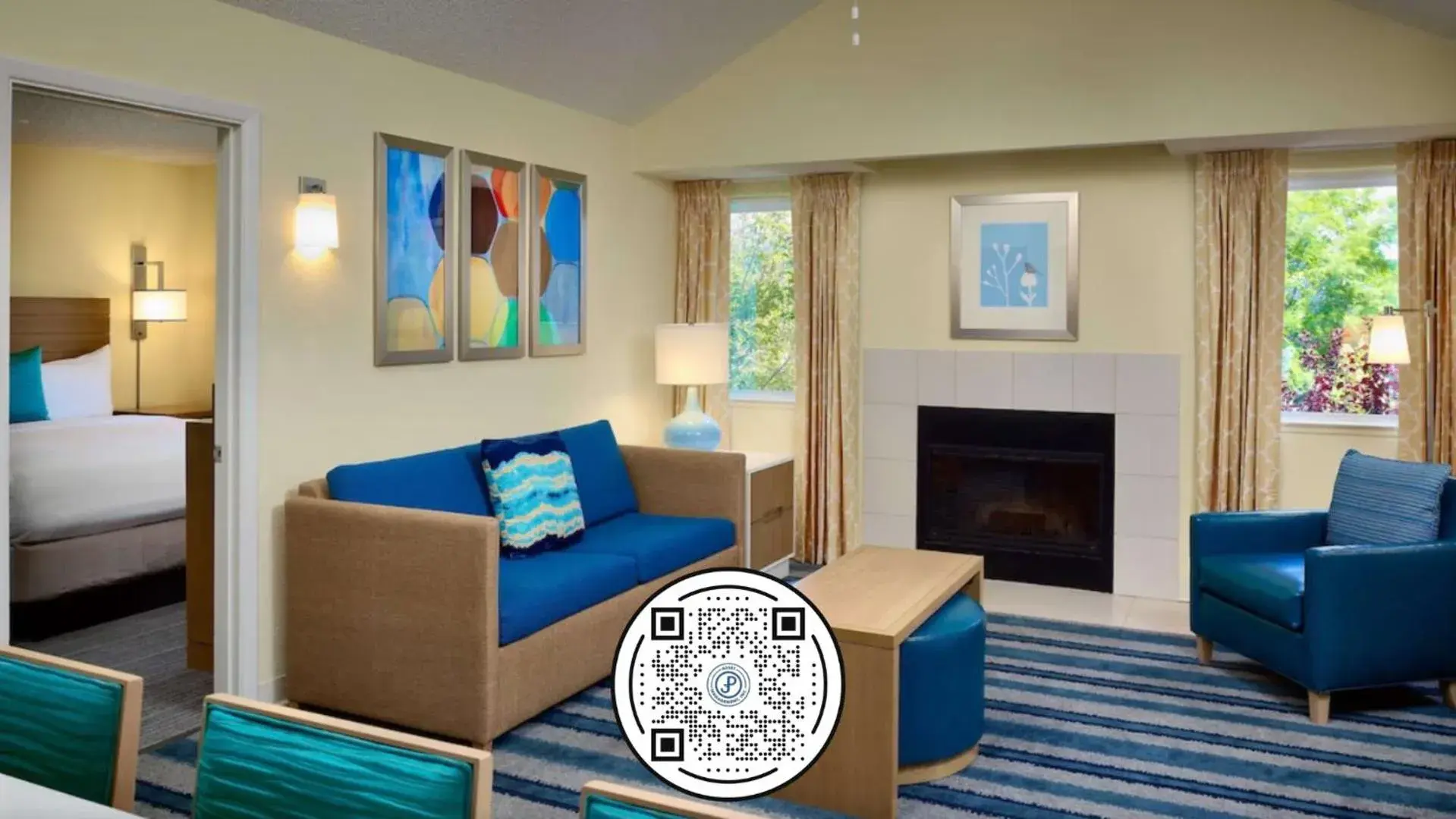 Bed in Sonesta Simply Suites Dublin Columbus Bed in Sonesta Simply Suites Dublin Columbus