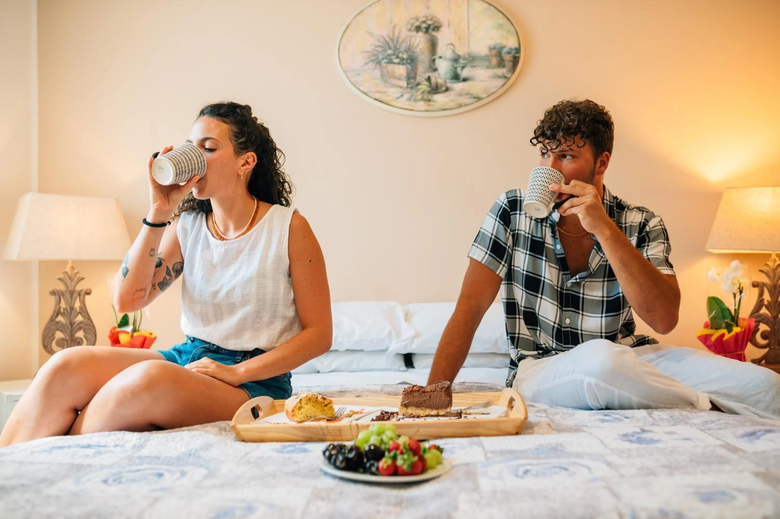 Bedroom in Locanda del Musso con Ristorante