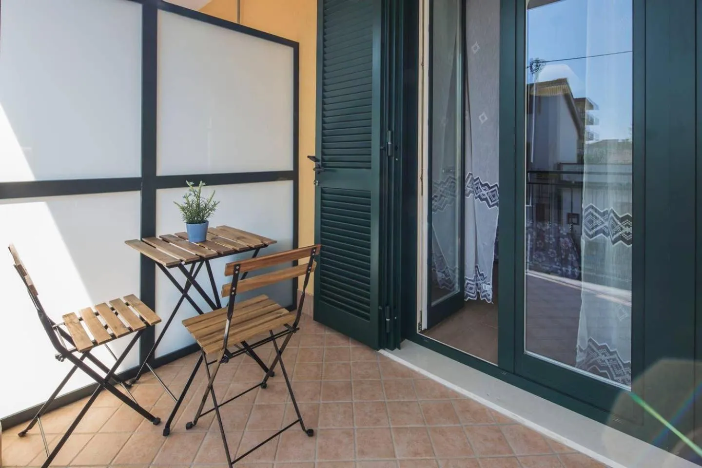 Patio in B&B La Tinta