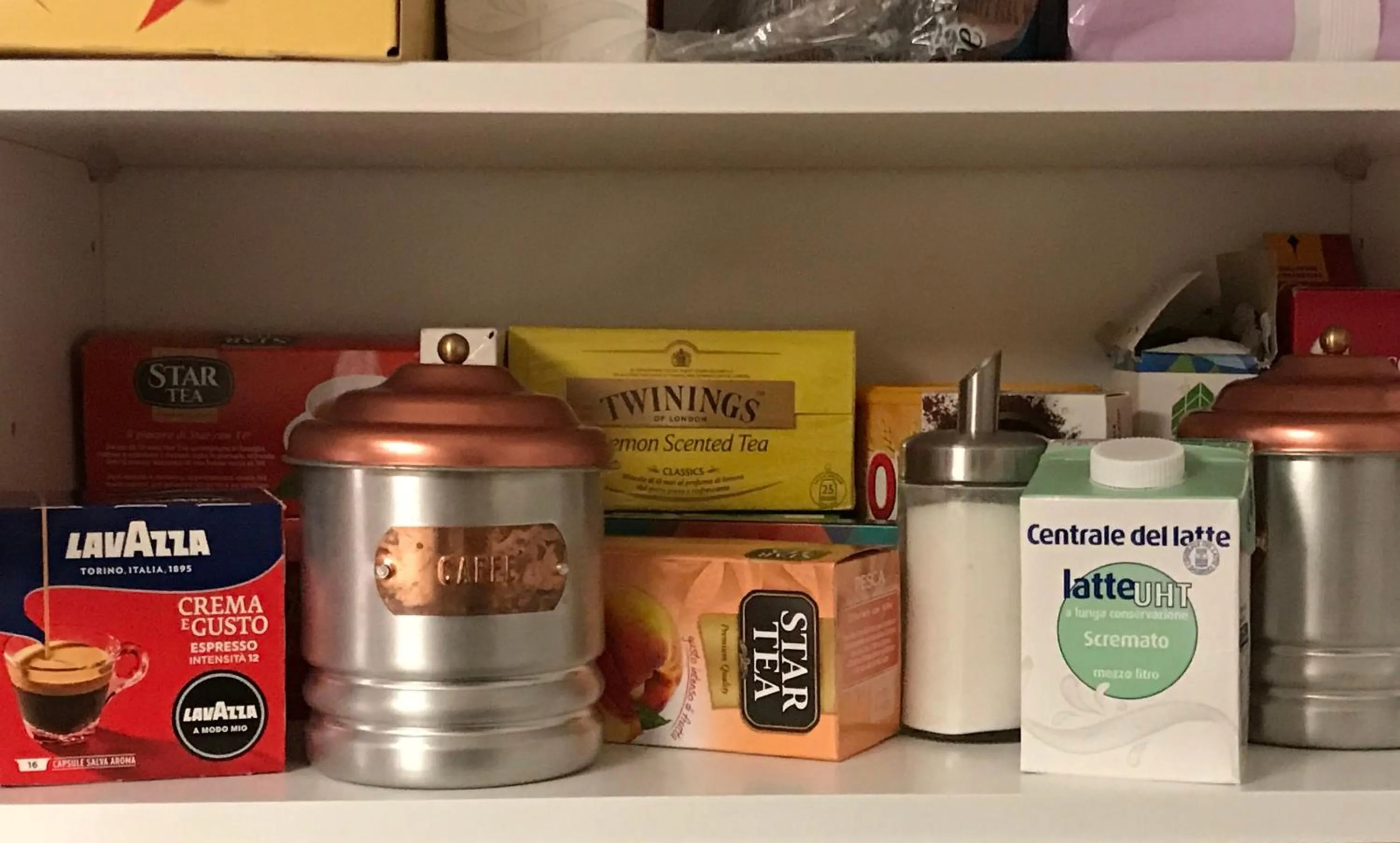 Italian breakfast in B&B La Tinta