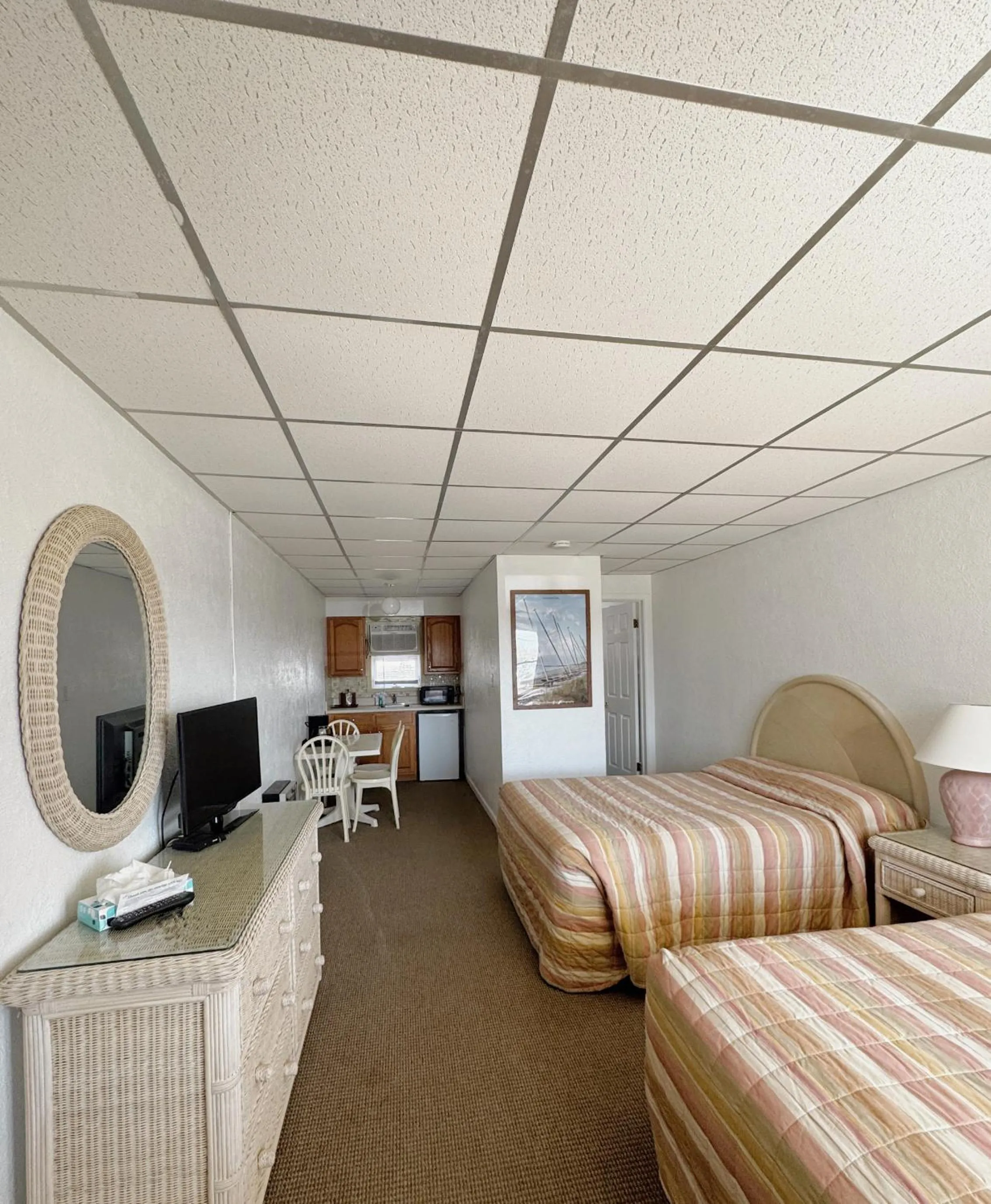 Bed in The Jetty Motel