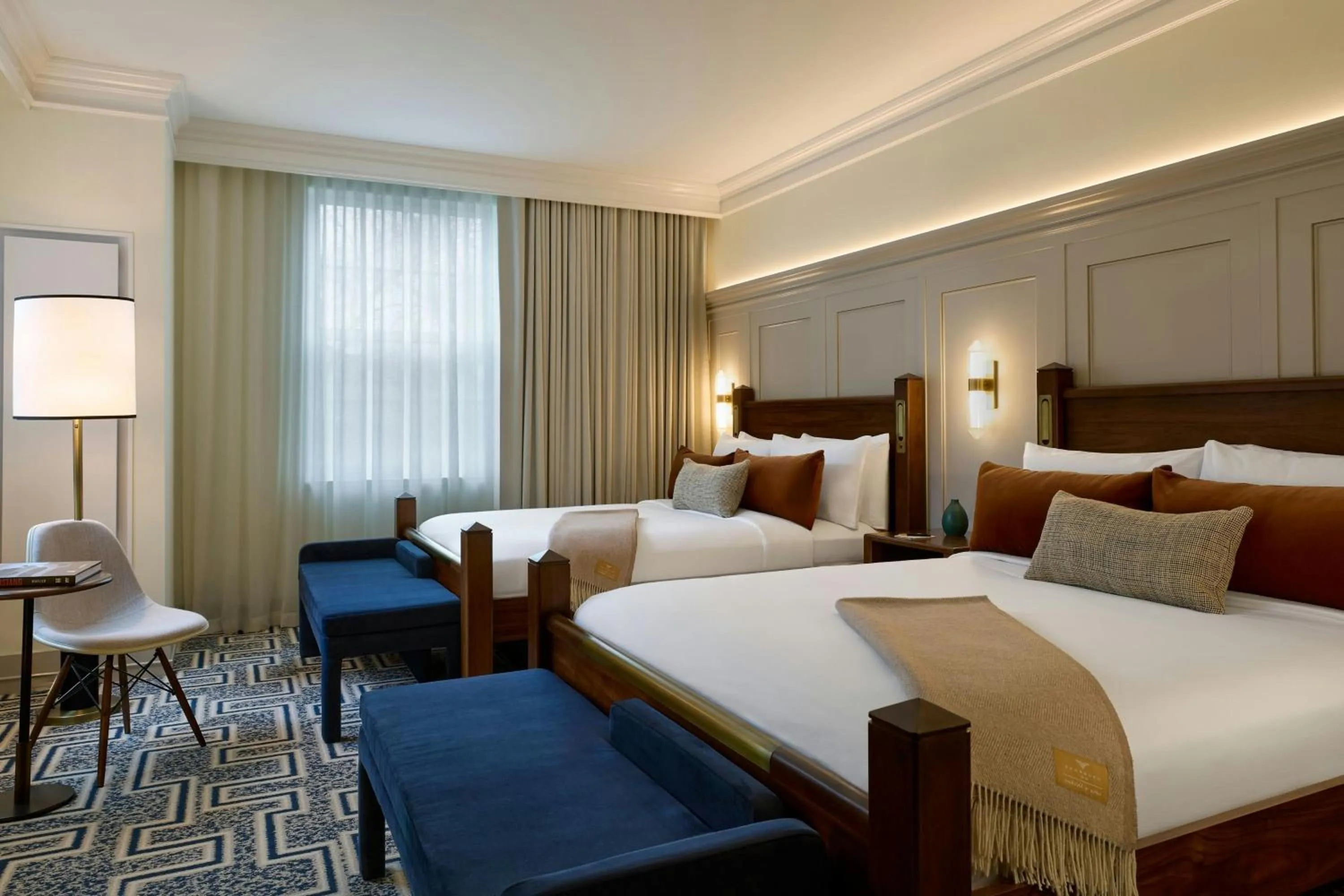 Photo of the whole room, Bed in Dearborn Inn, Autograph Collection