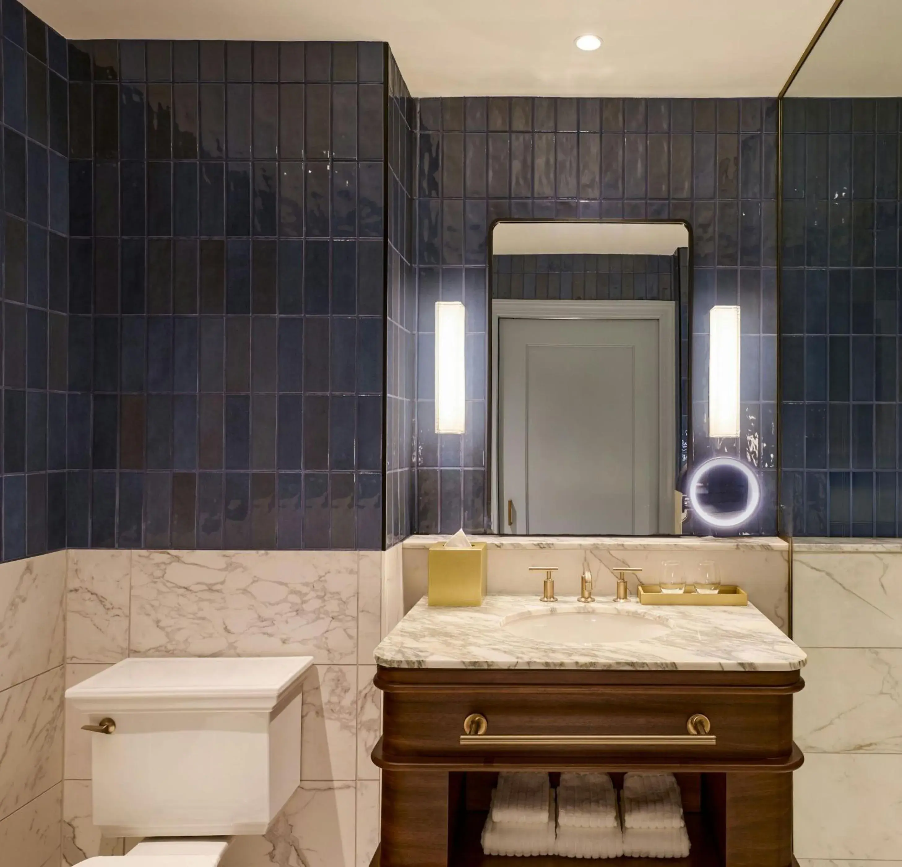 Bathroom in Dearborn Inn, Autograph Collection Bathroom in Dearborn Inn, Autograph Collection