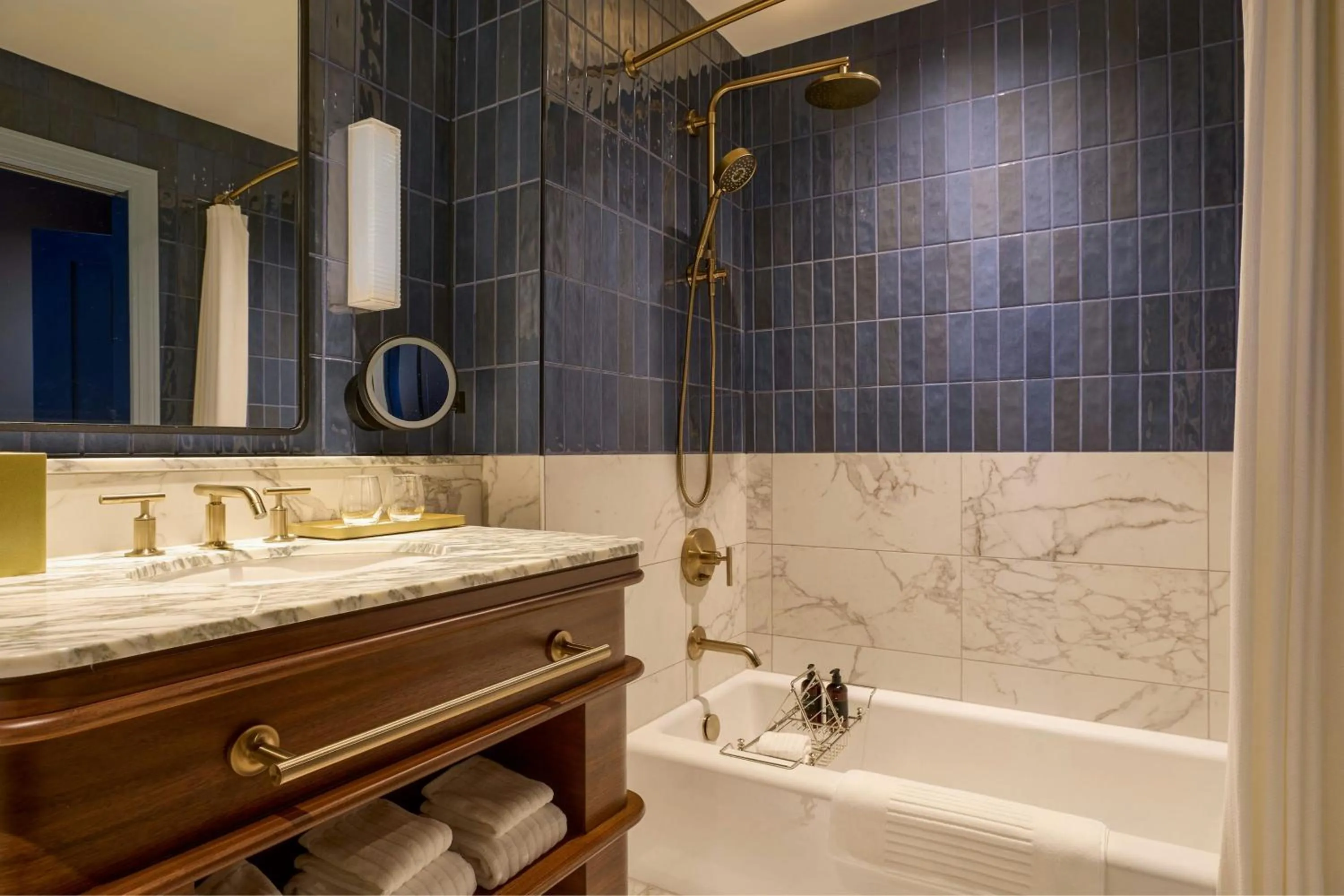 Bathroom in Dearborn Inn, Autograph Collection