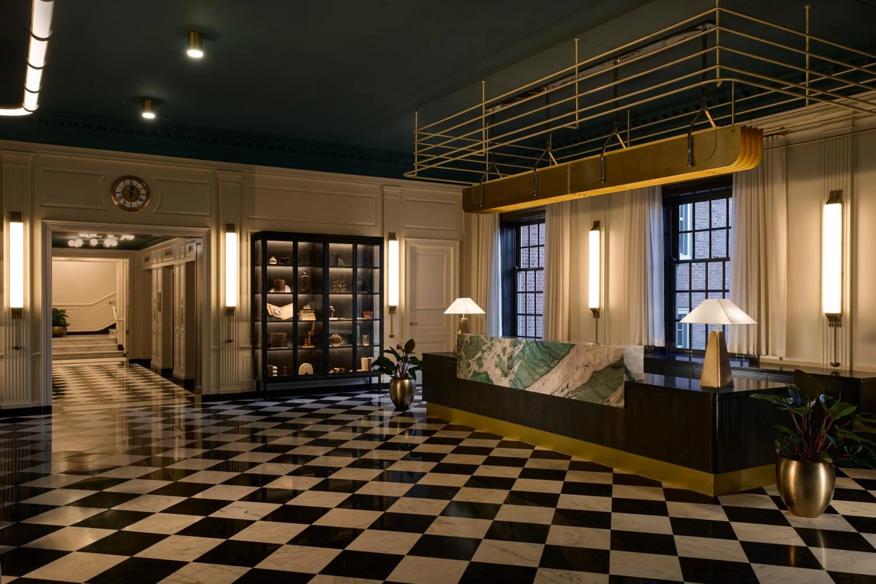 Lobby or reception in Dearborn Inn, Autograph Collection