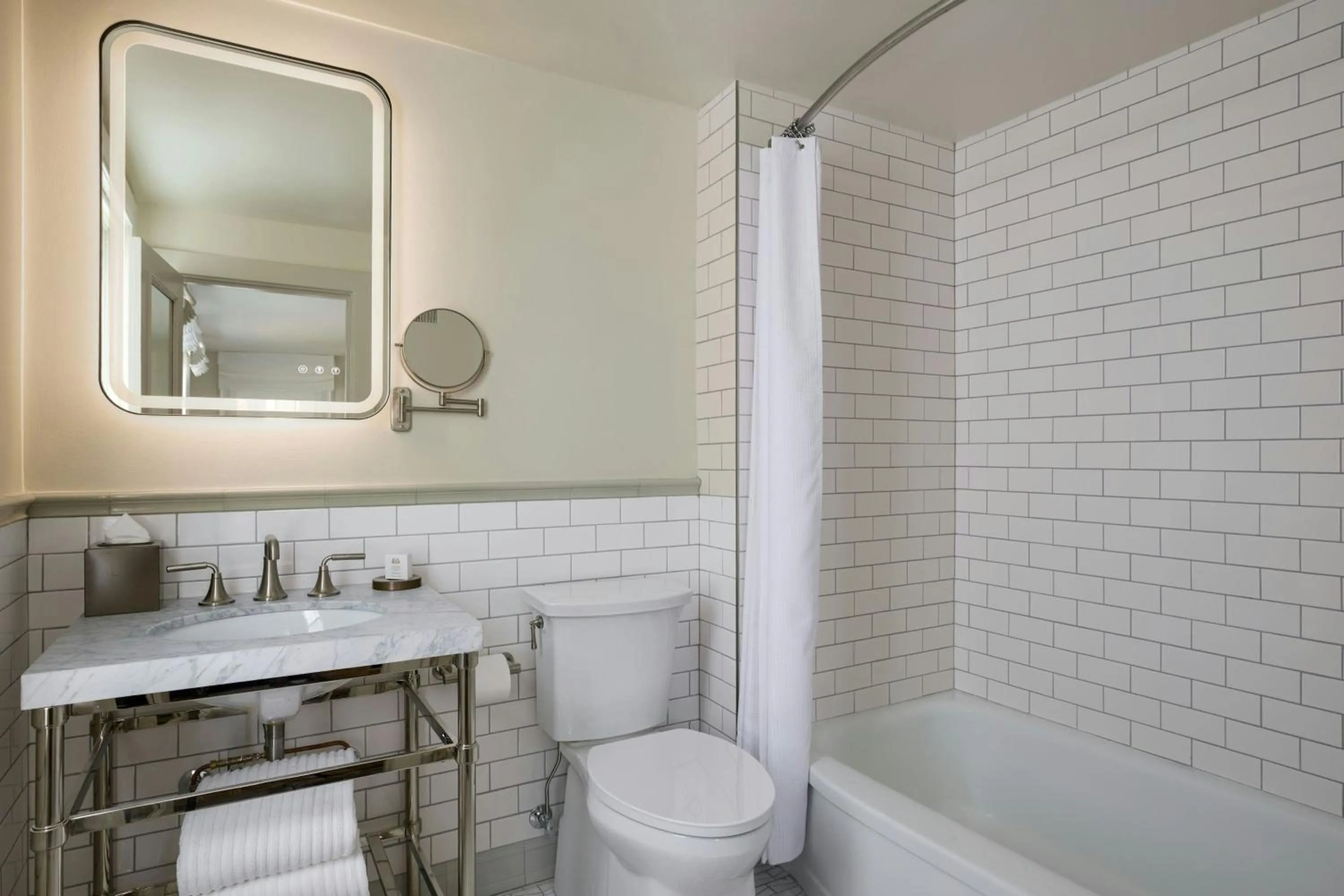 Bathroom in Dearborn Inn, Autograph Collection