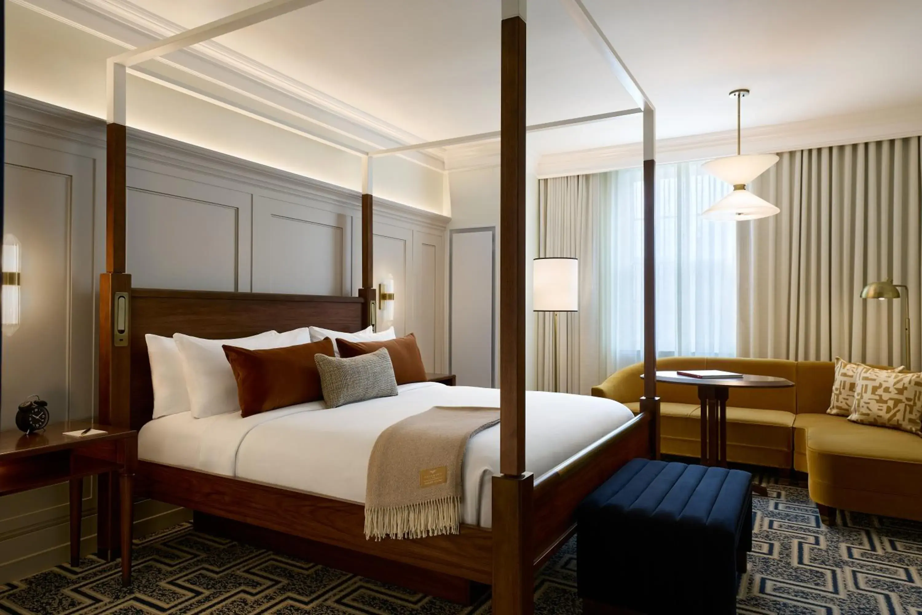 Bedroom, Bed in Dearborn Inn, Autograph Collection Bedroom, Bed in Dearborn Inn, Autograph Collection