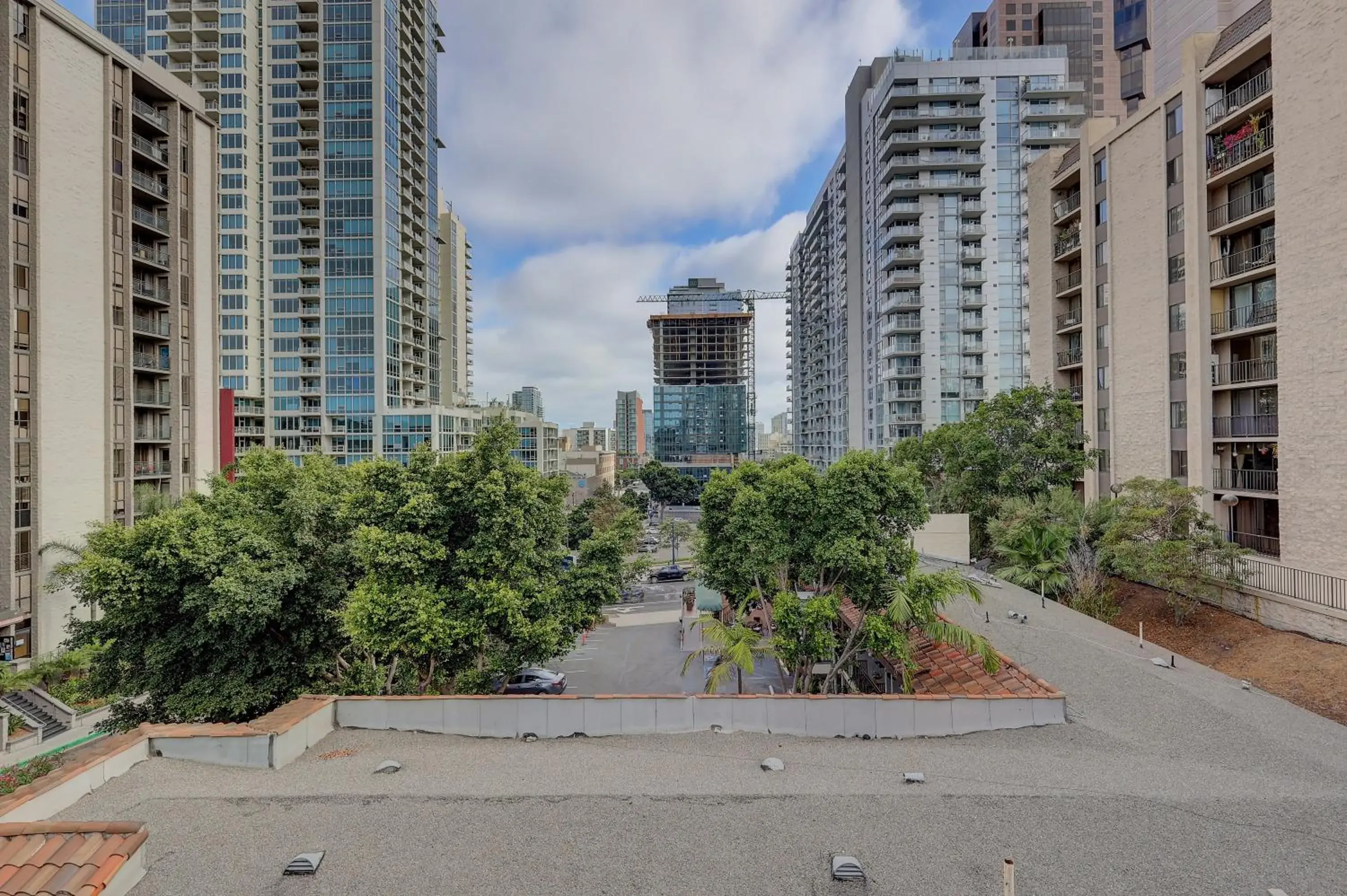 City view in Hotel Ash&9th City view in Hotel Ash&9th