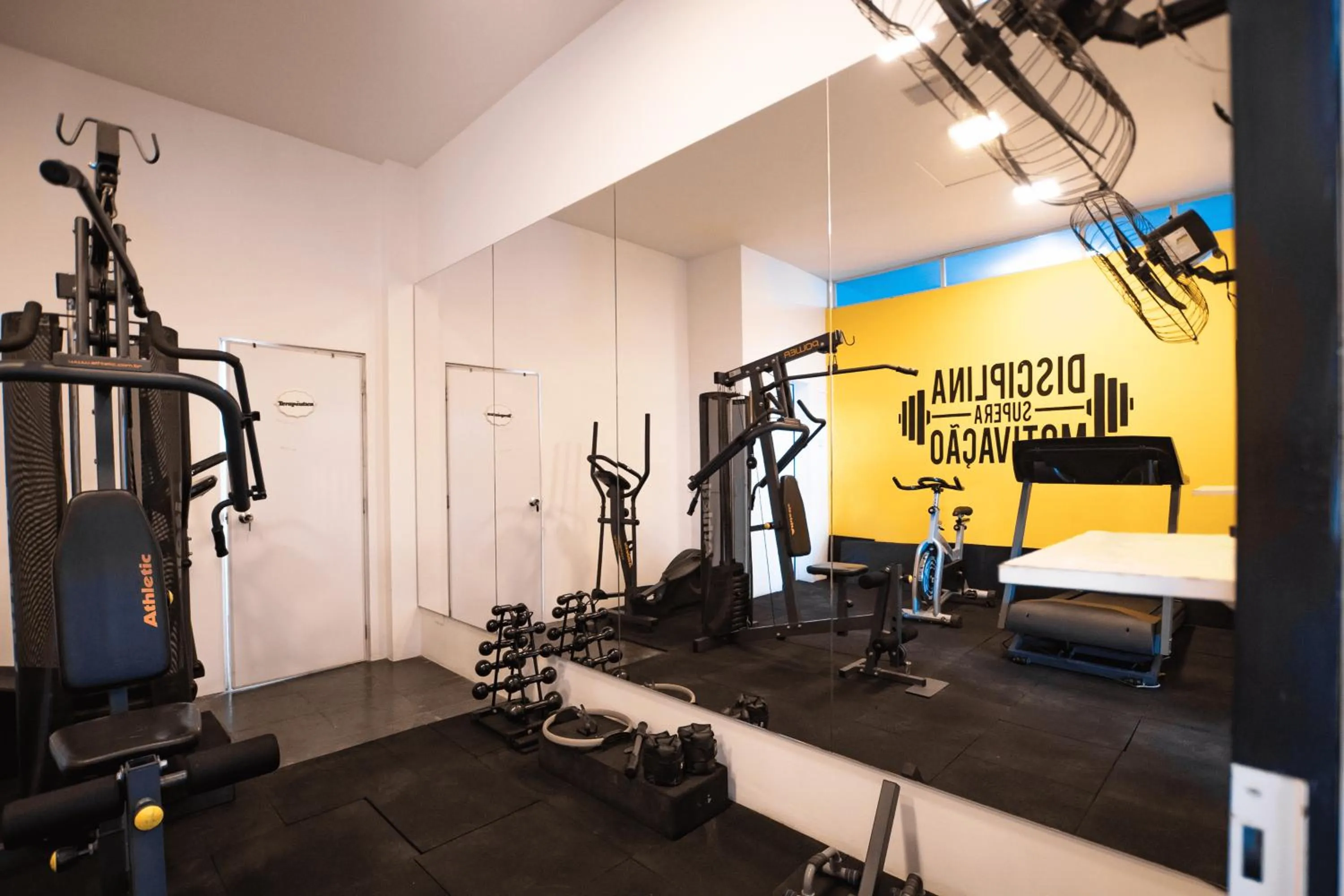 Fitness centre/facilities in Hotel Villareal São Francisco do Sul