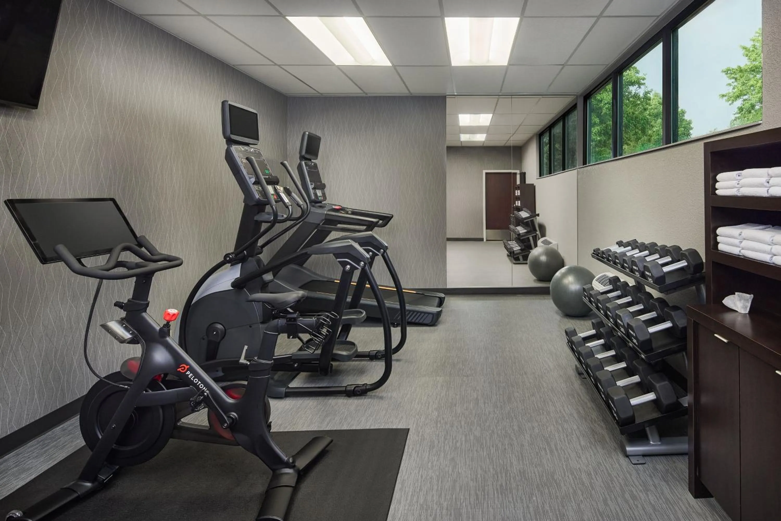 Fitness centre/facilities in Courtyard by Marriott Fort Collins