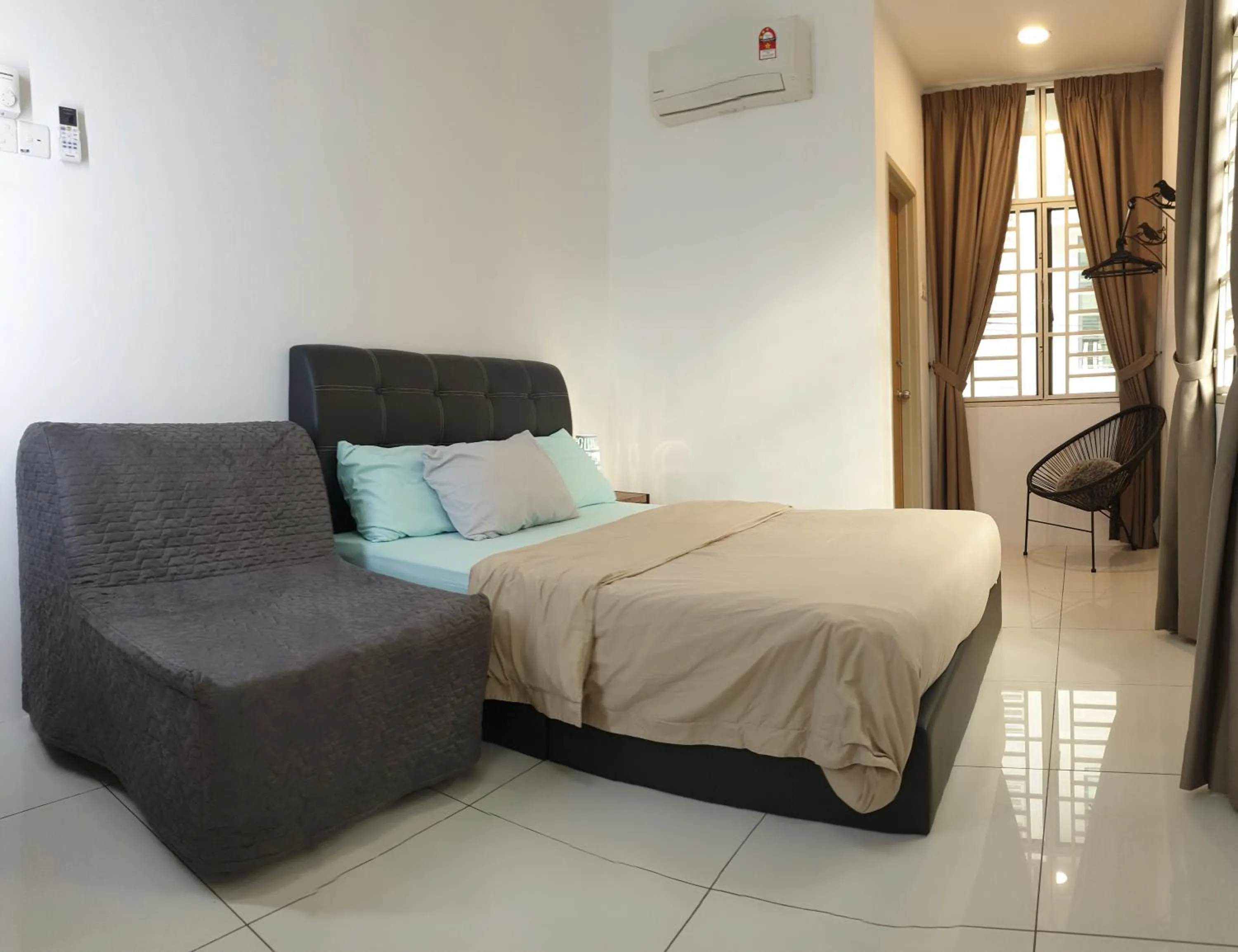 Bed in De Nest Holiday home