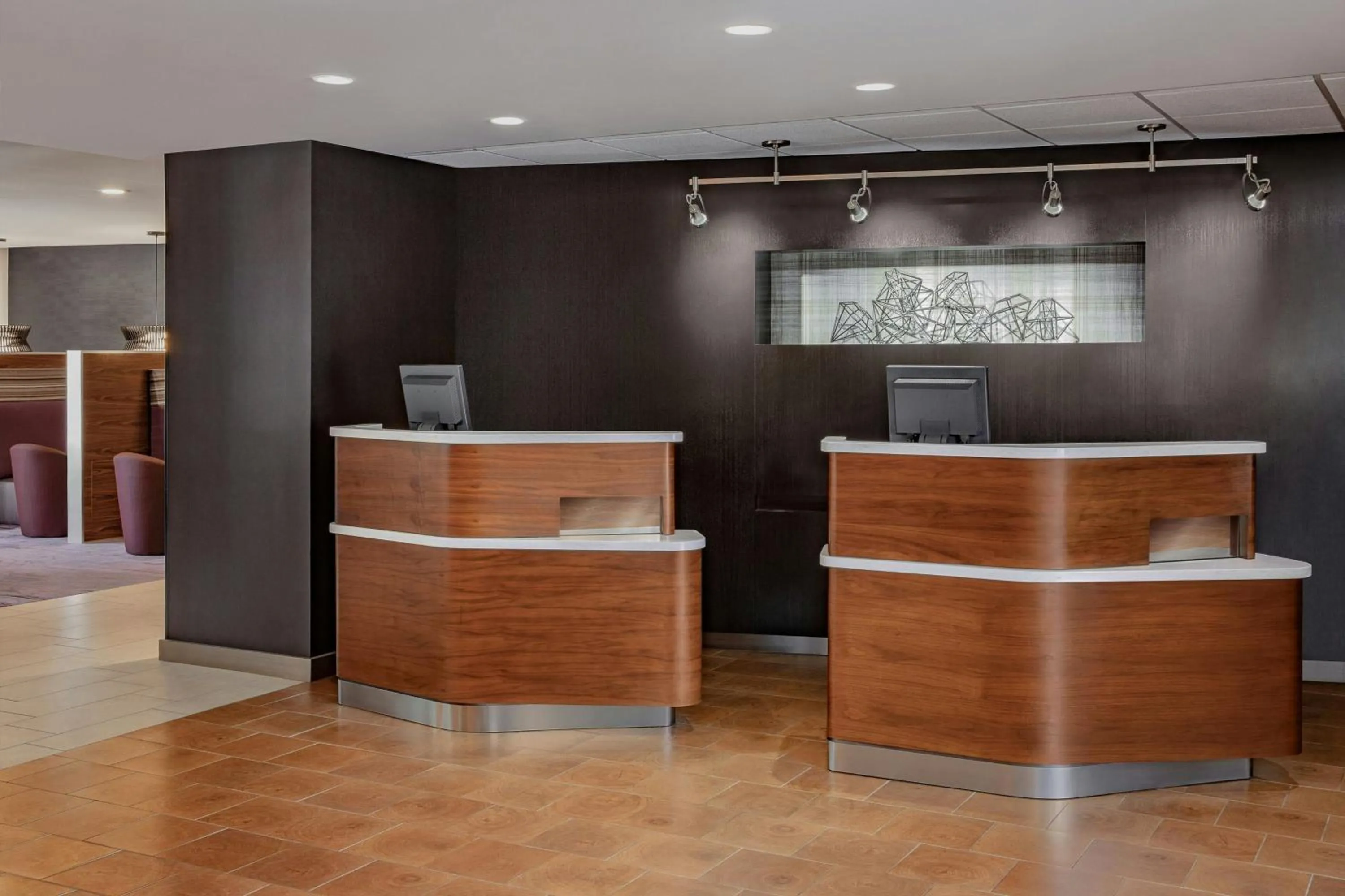 Lobby or reception in Courtyard by Marriott Greensboro