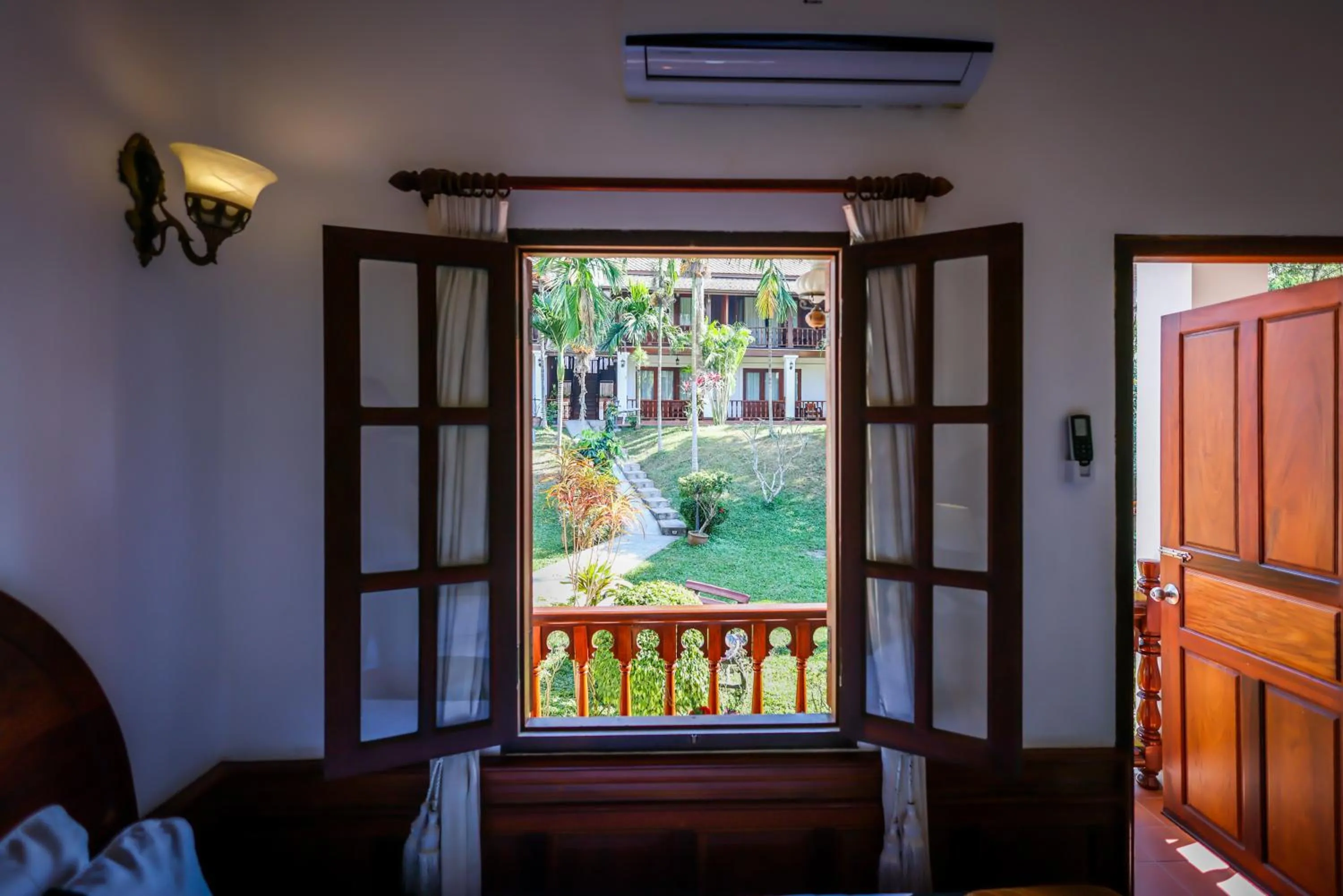 Garden view in Villa Chitdara