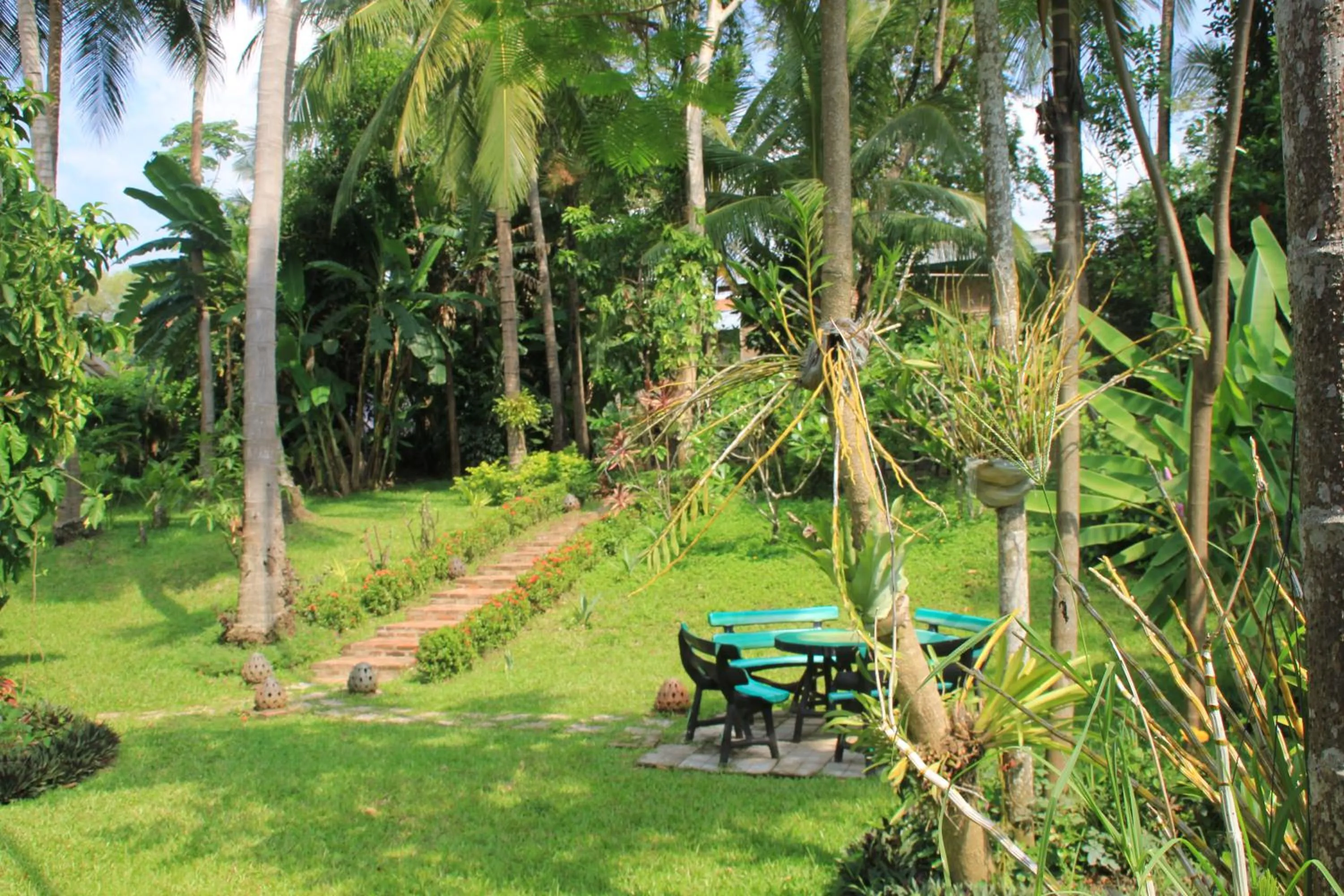 Garden in Villa Chitdara