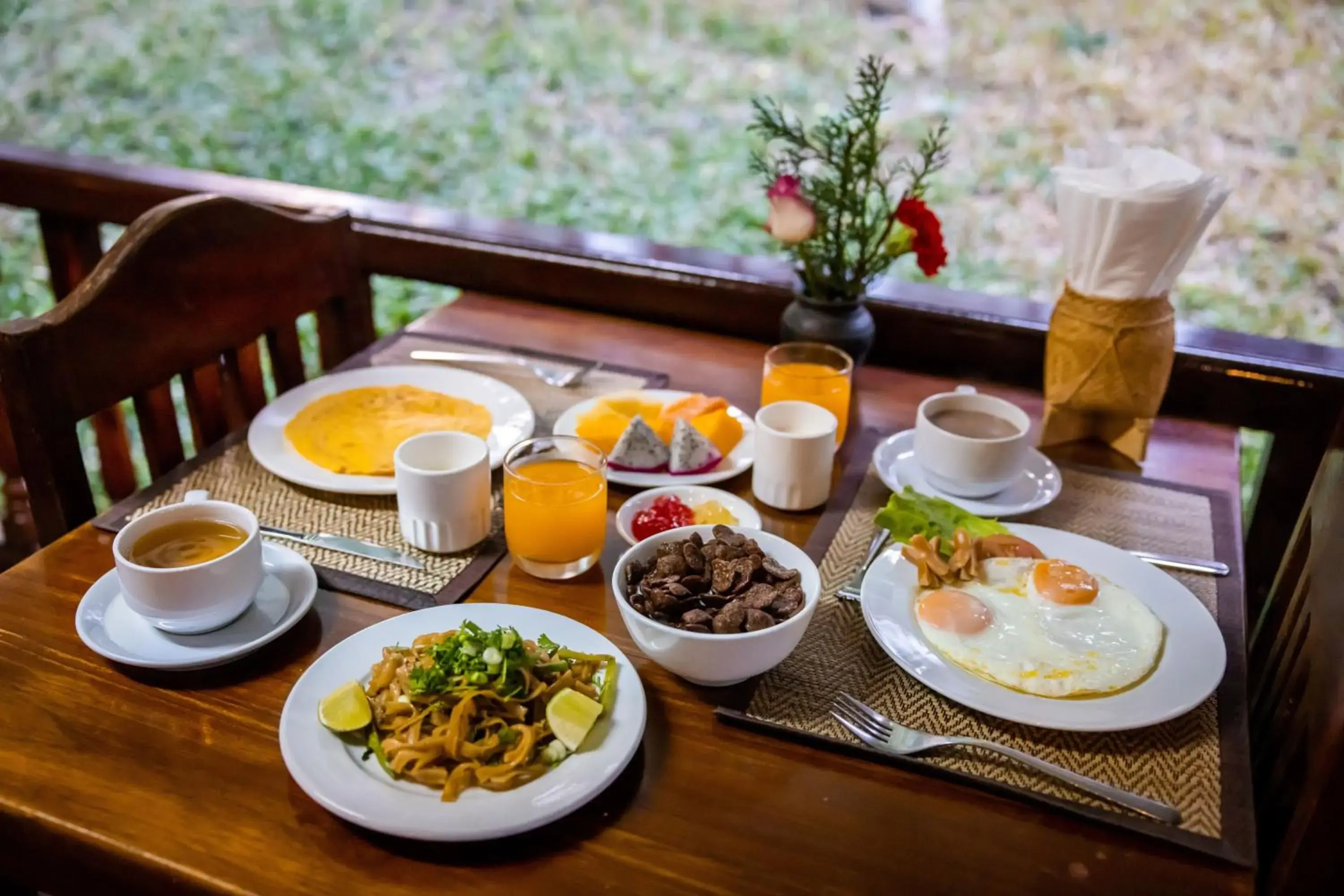 Breakfast in Villa Chitdara Breakfast in Villa Chitdara