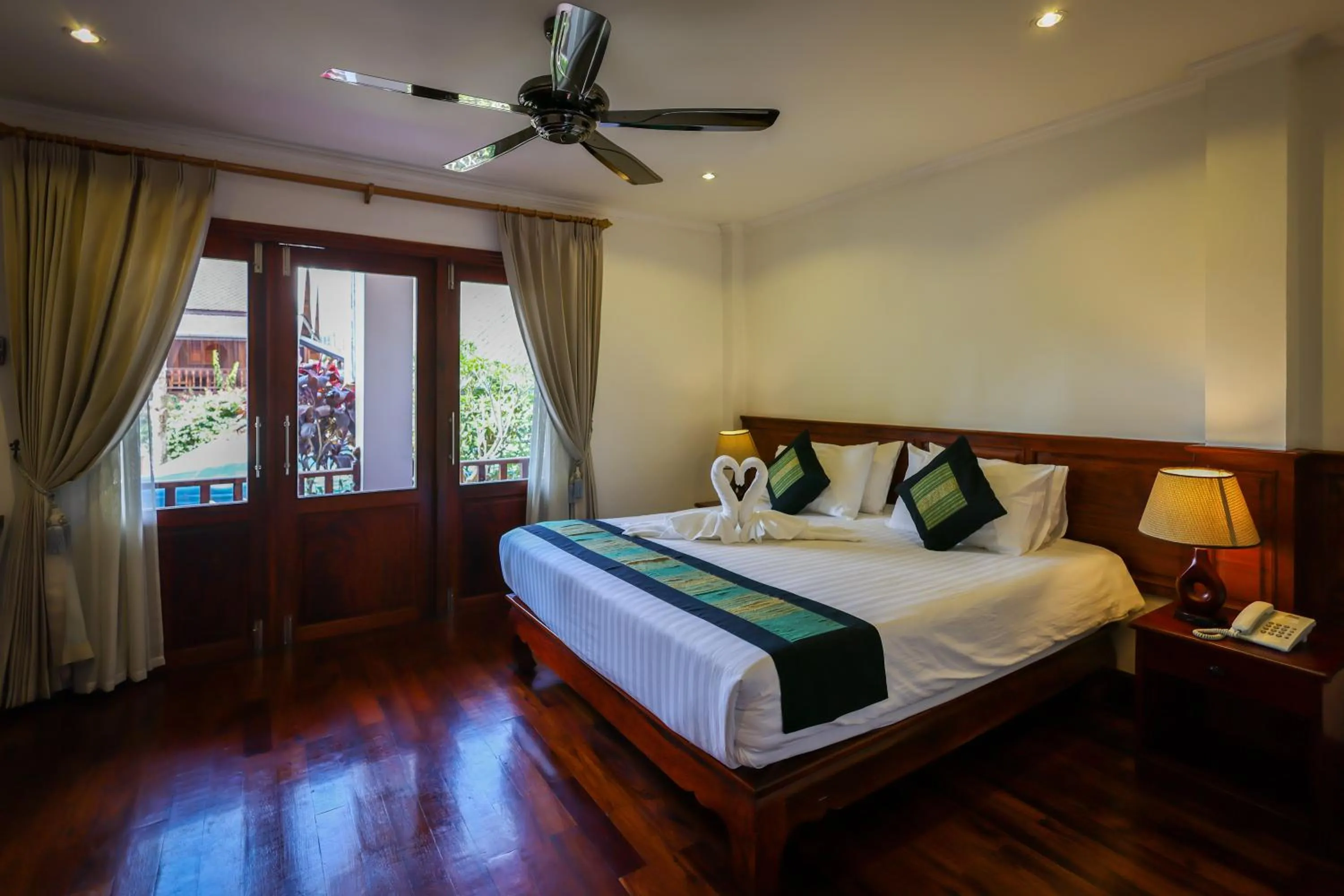 Bedroom, Bed in Villa Chitdara