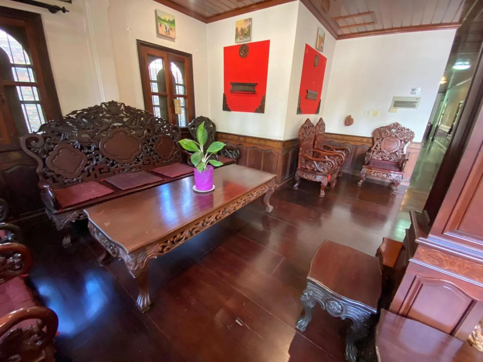 Lobby or reception in Vangsavath Hotel