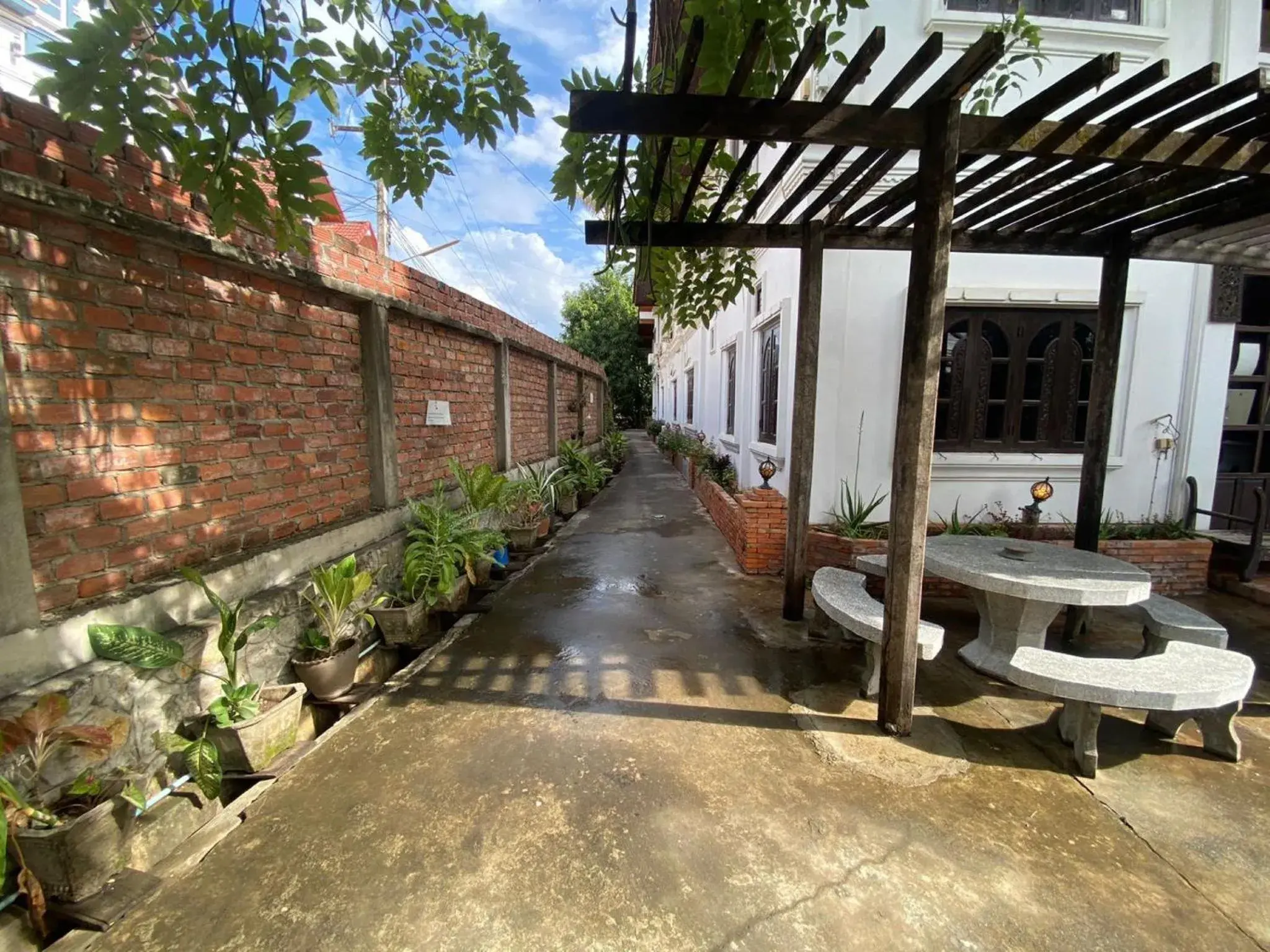 sunbed in Vangsavath Hotel sunbed in Vangsavath Hotel