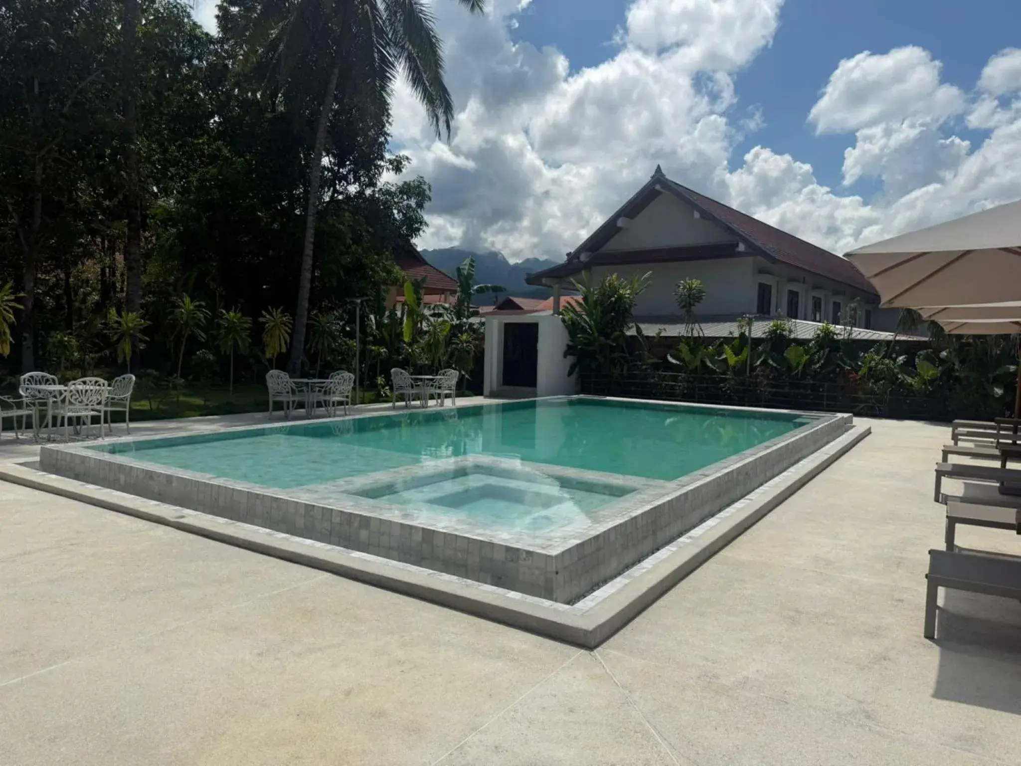 Mountain view in Vangsavath Hotel Mountain view in Vangsavath Hotel