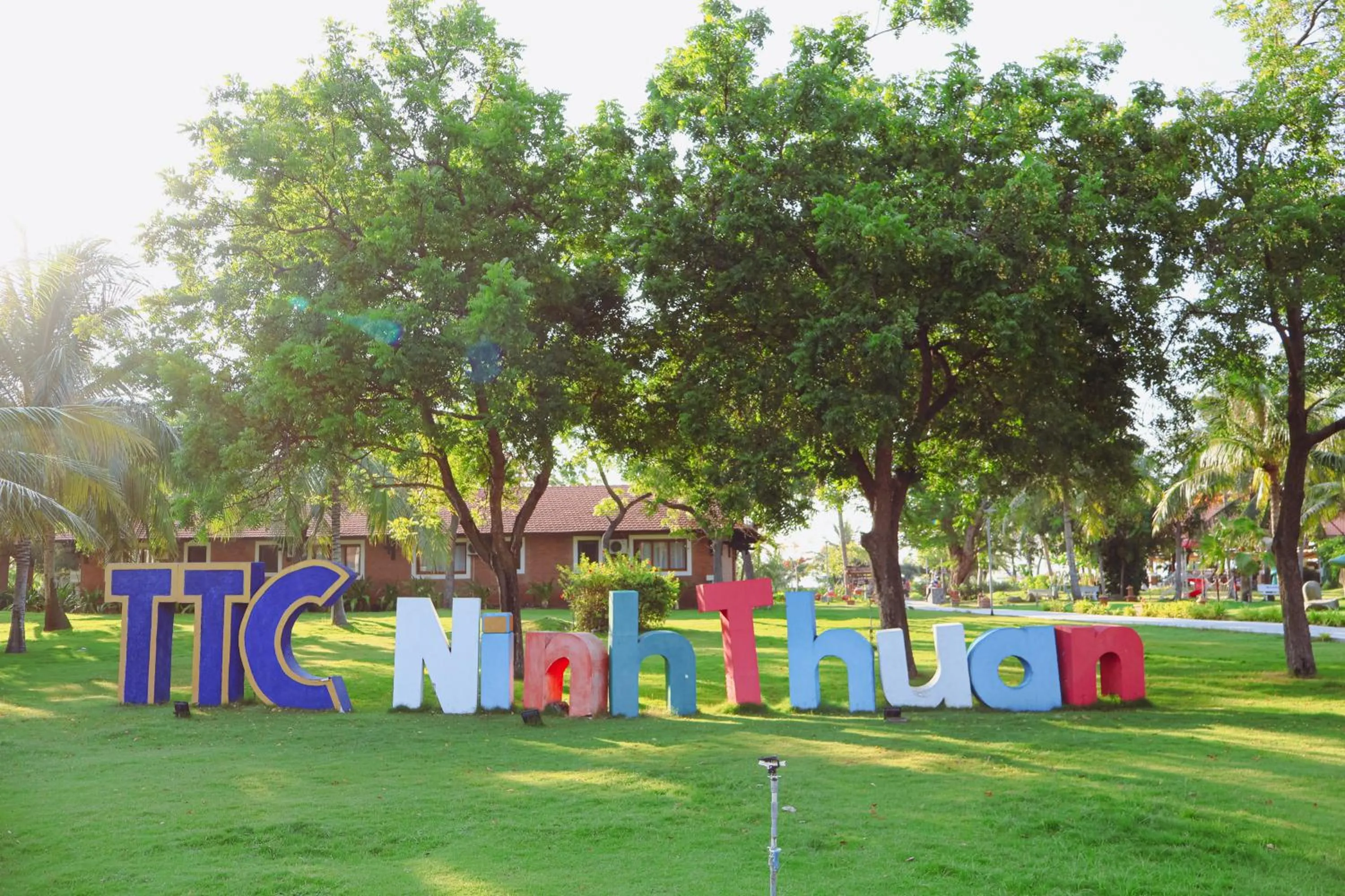 Garden in TTC Resort Ninh Thuan - Unlimited Access to Water Park