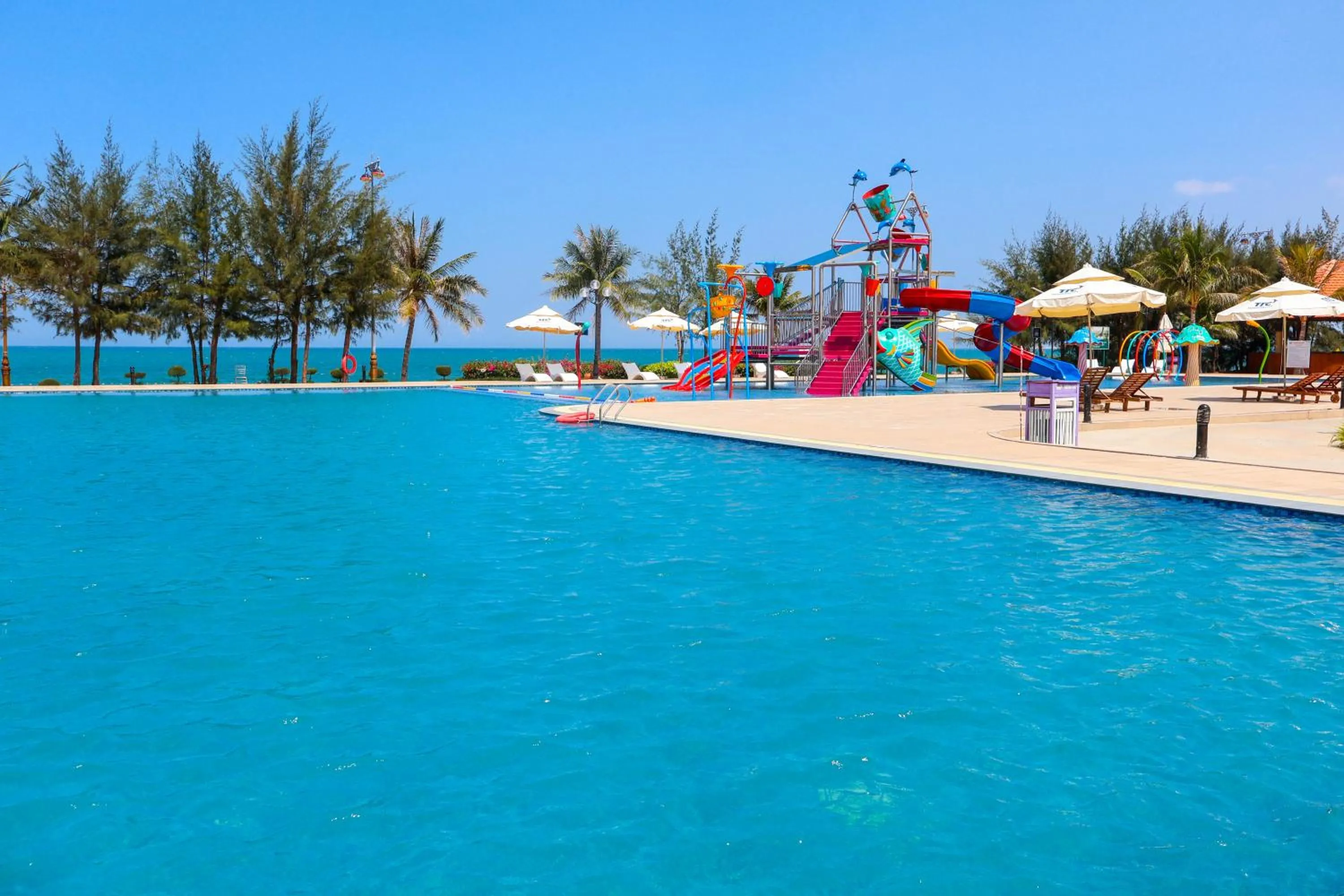 Aqua park in TTC Resort Ninh Thuan - Unlimited Access to Water Park