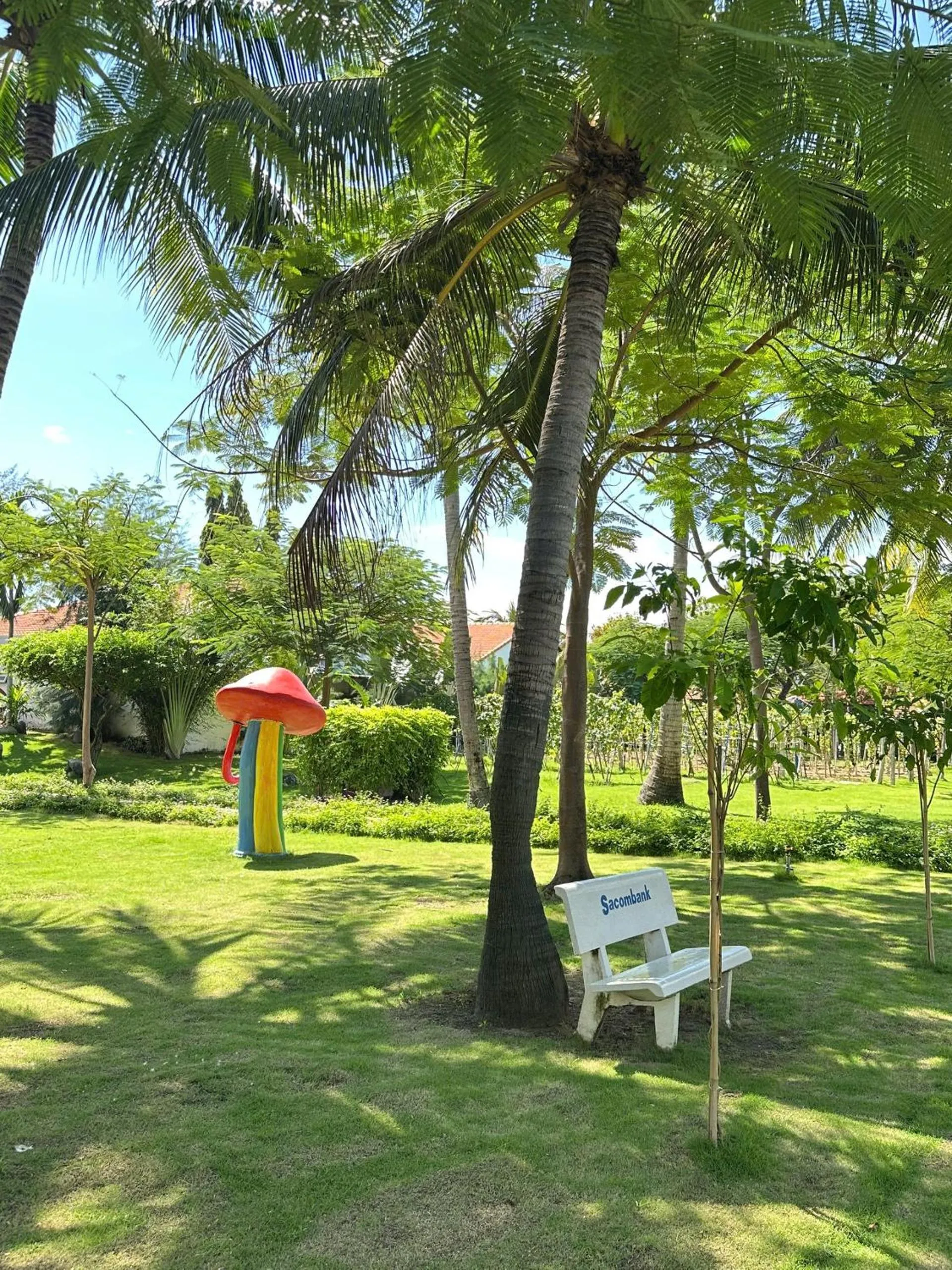 Garden in TTC Resort Ninh Thuan - Unlimited Access to Water Park