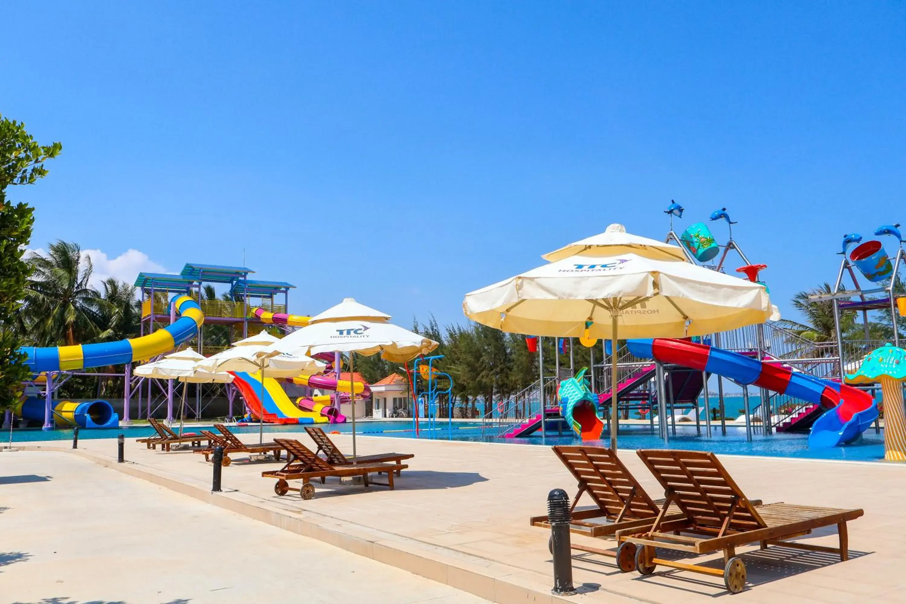 Aqua park in TTC Resort Ninh Thuan - Unlimited Access to Water Park Aqua park in TTC Resort Ninh Thuan - Unlimited Access to Water Park