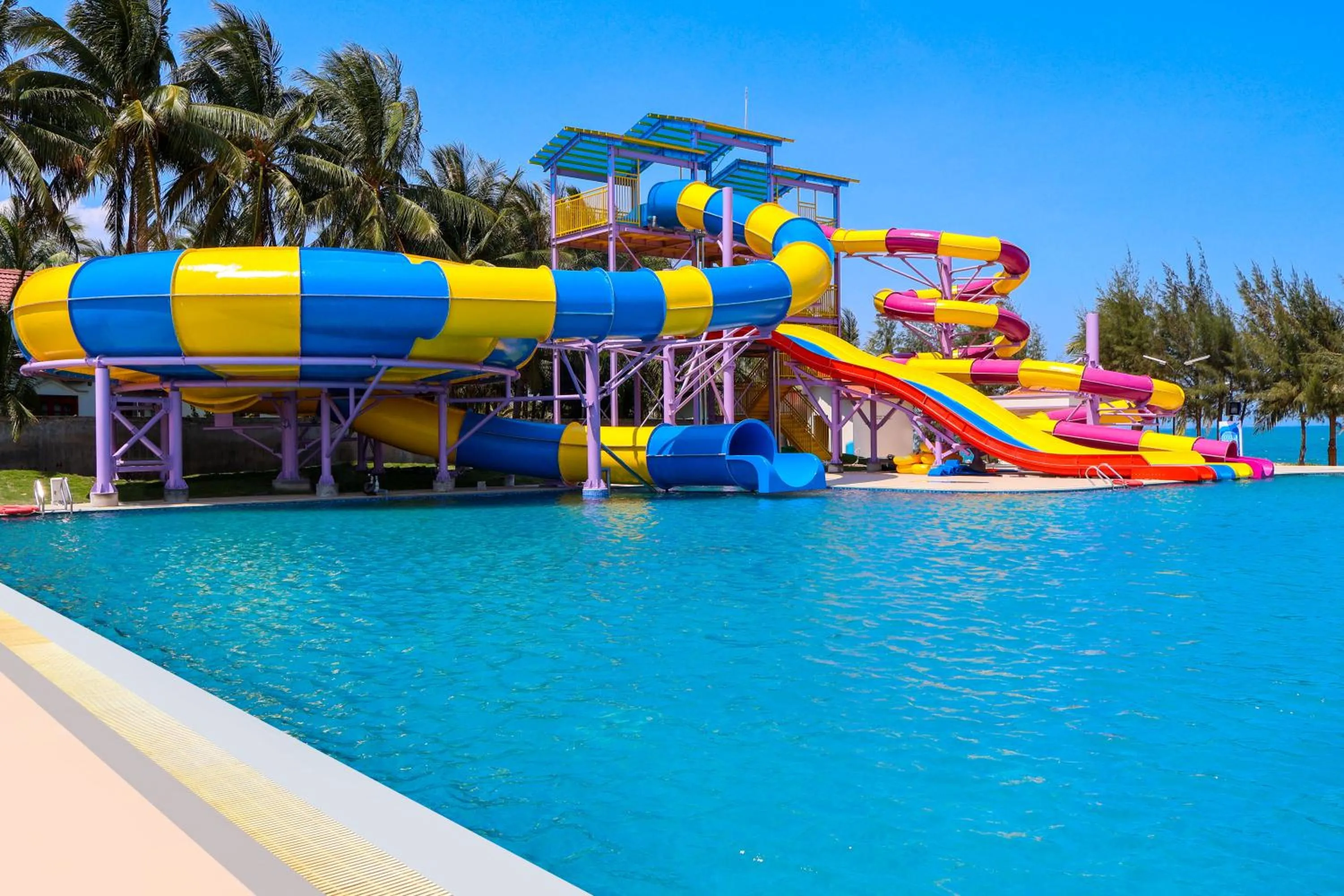 Aqua park in TTC Resort Ninh Thuan - Unlimited Access to Water Park