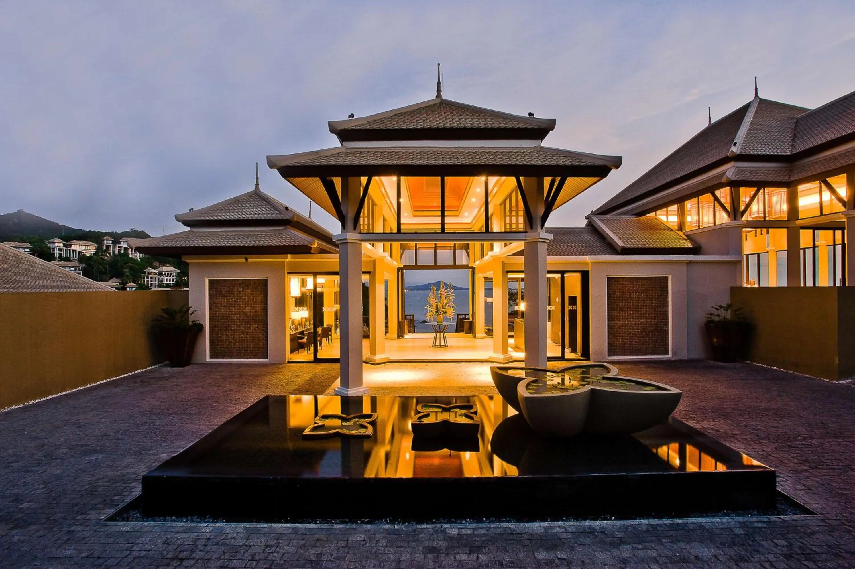 Lobby or reception in Banyan Tree Samui