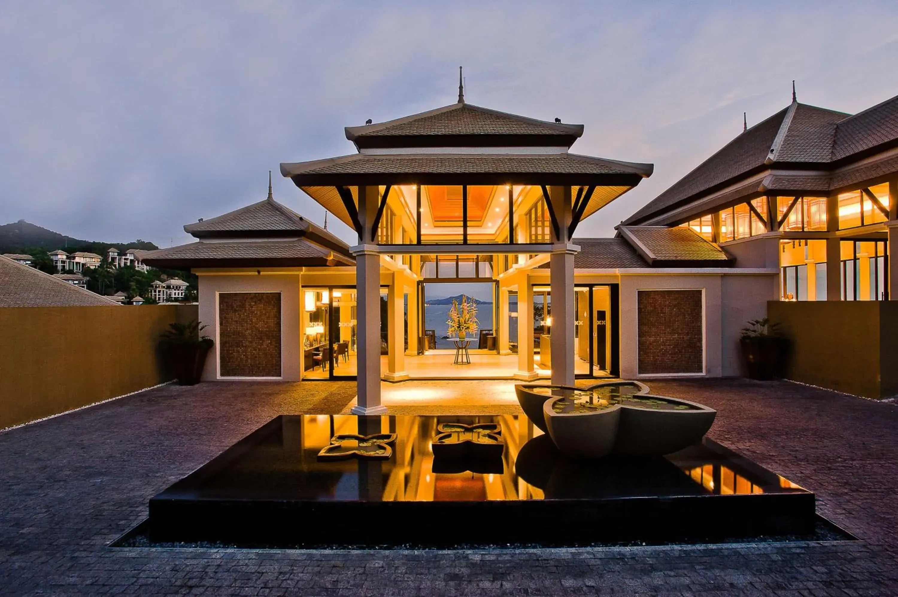 Lobby or reception in Banyan Tree Samui Lobby or reception in Banyan Tree Samui