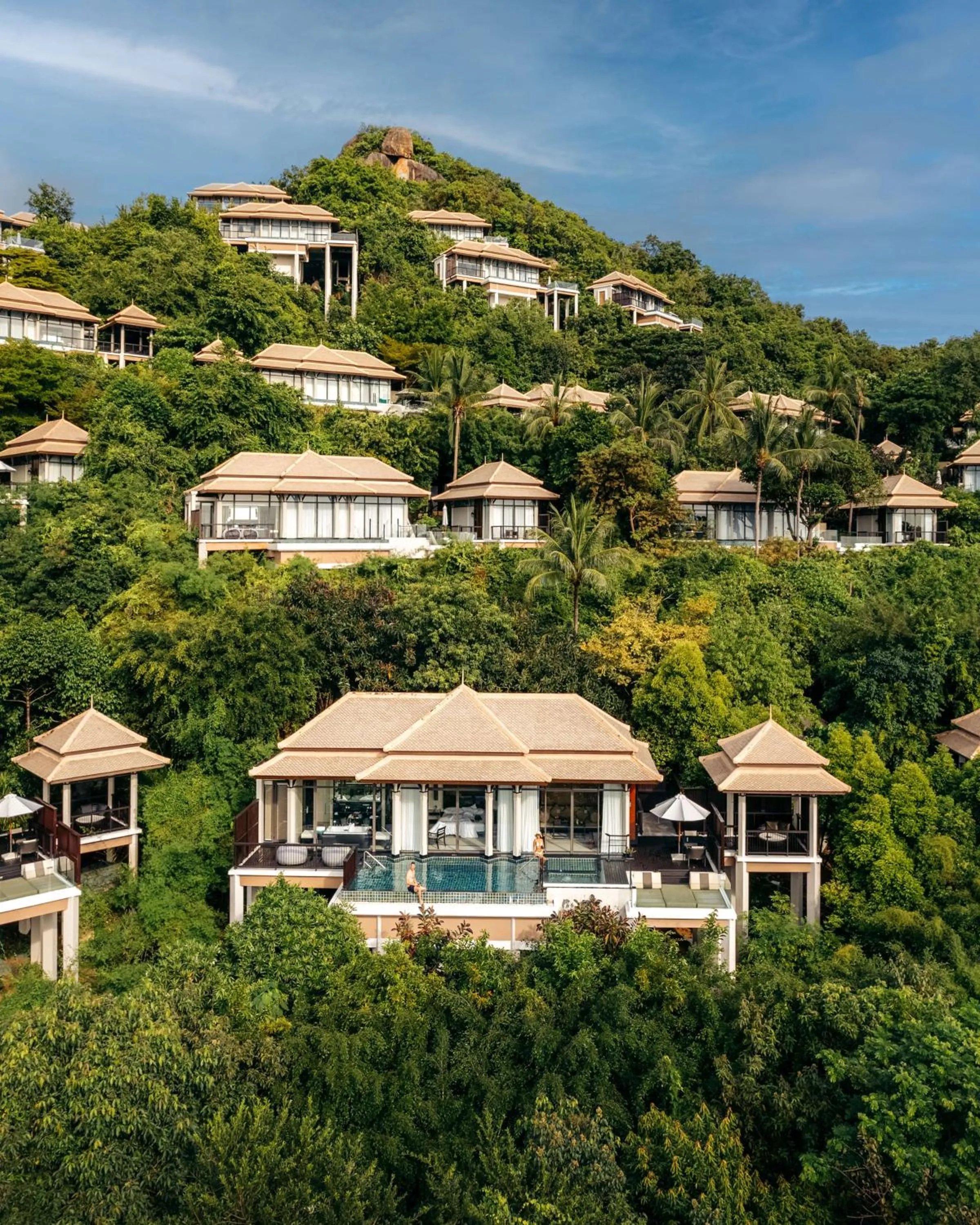 Property building in Banyan Tree Samui