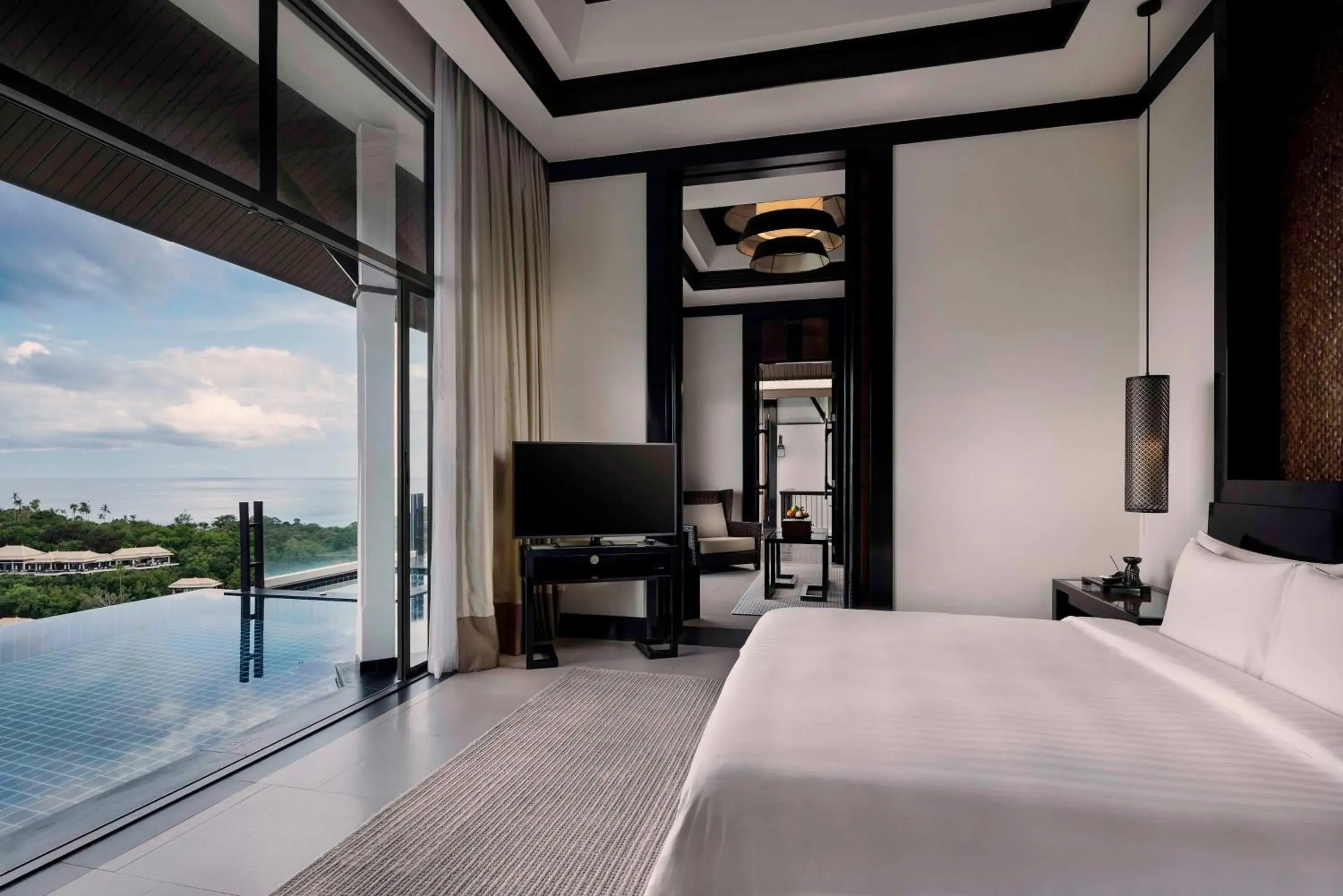 Bedroom, Bed in Banyan Tree Samui Bedroom, Bed in Banyan Tree Samui