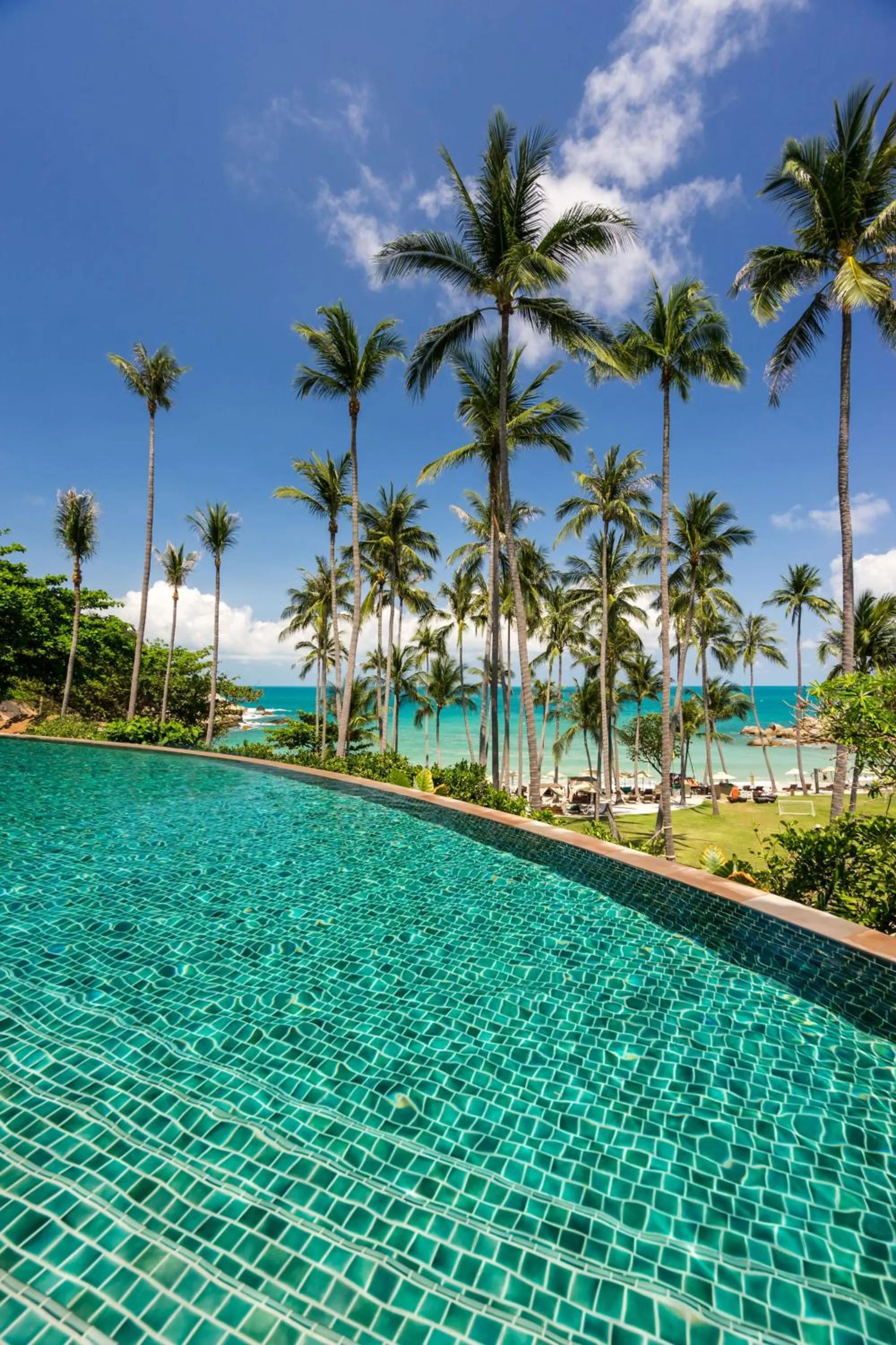 Pool view in Banyan Tree Samui