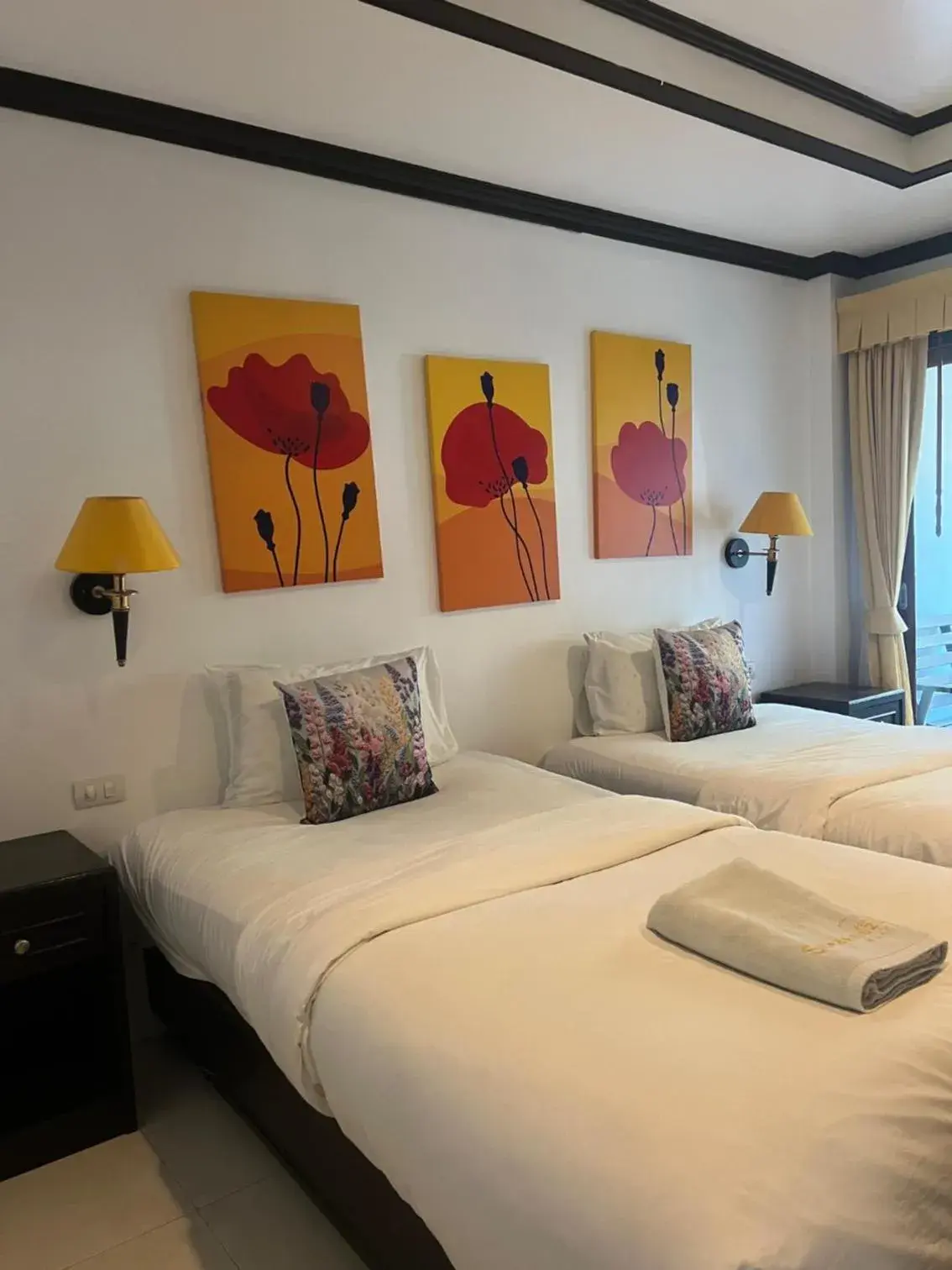 Bed in Samui Seabreeze Place Bed in Samui Seabreeze Place