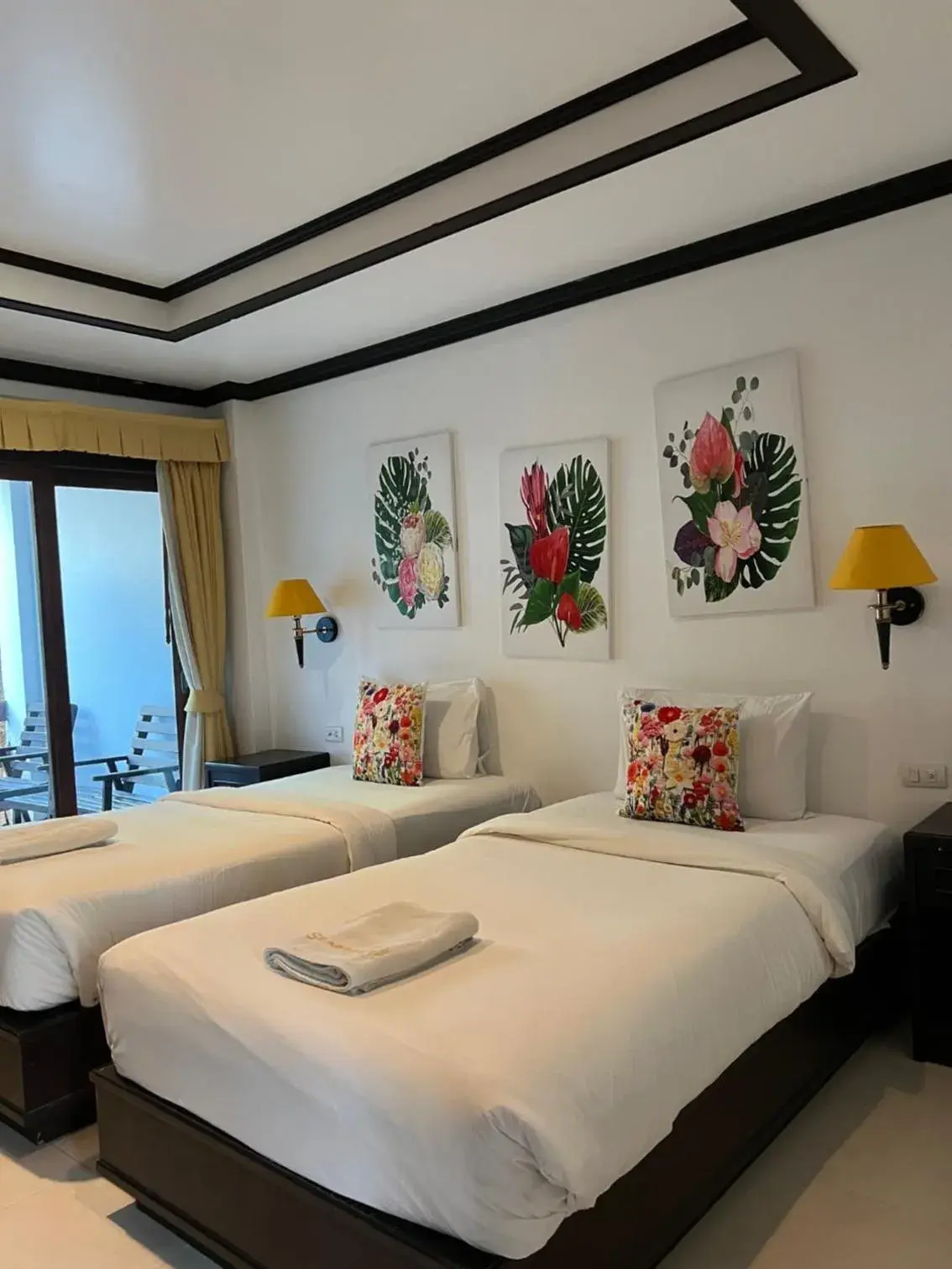 Bed in Samui Seabreeze Place Bed in Samui Seabreeze Place