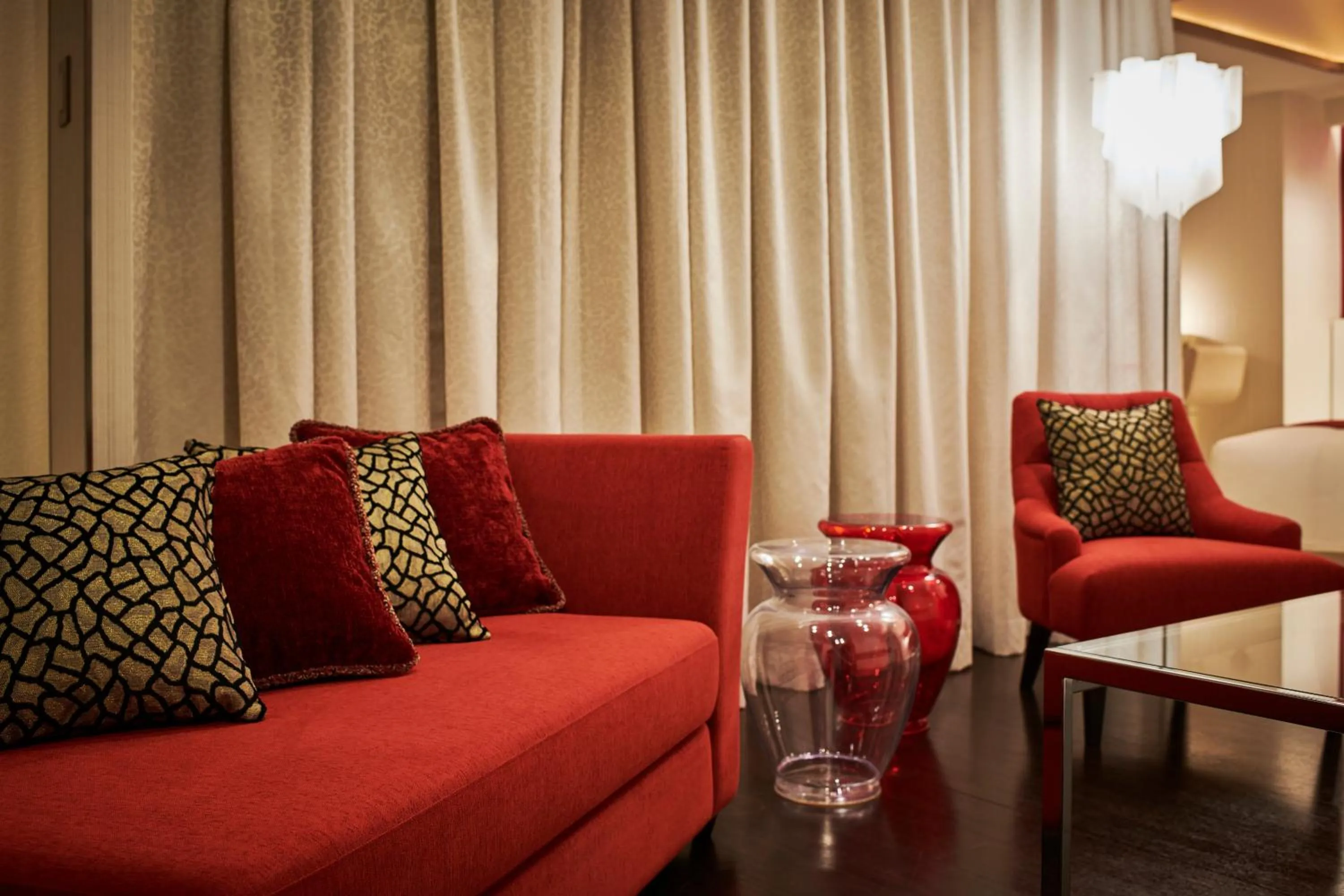 Living room in Cross Hotel Sapporo