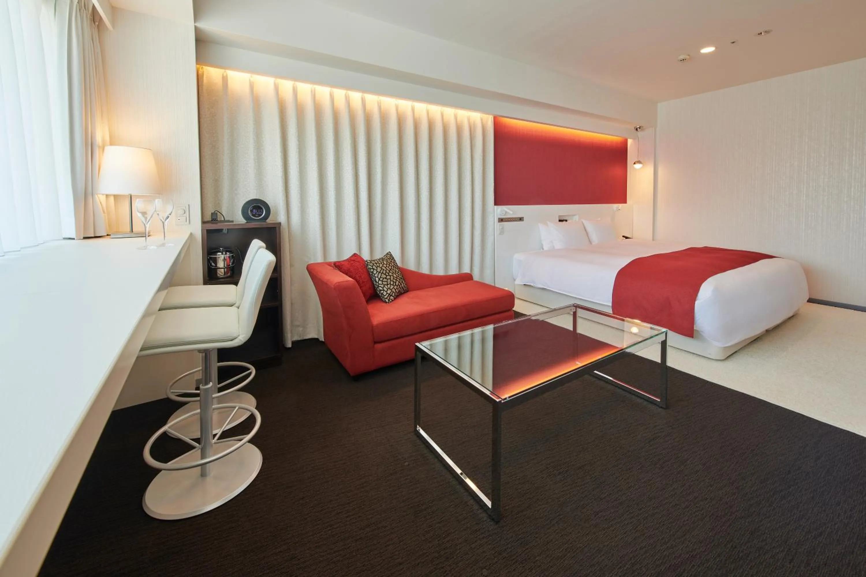 Photo of the whole room, Bed in Cross Hotel Sapporo