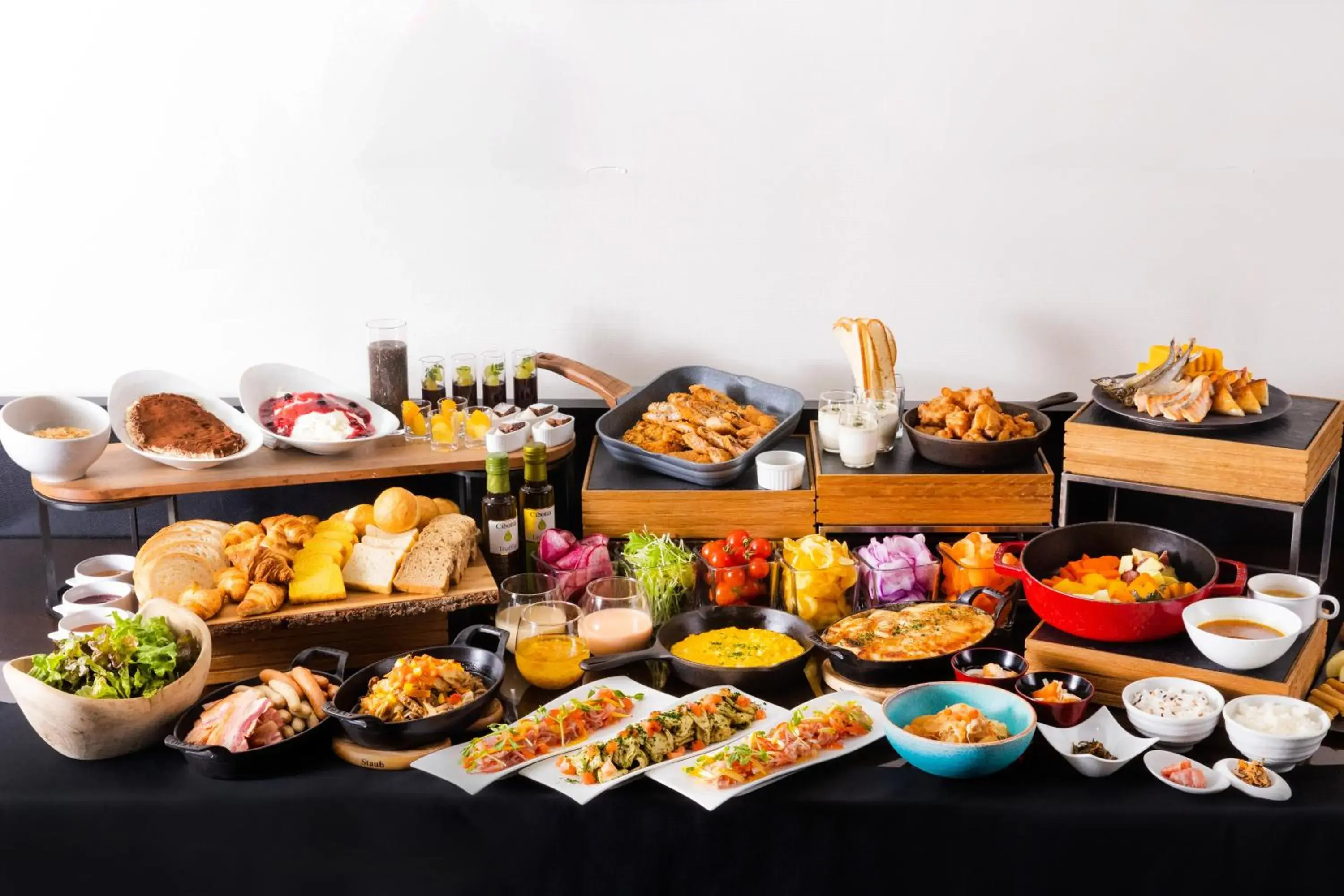 Buffet breakfast in Cross Hotel Sapporo Buffet breakfast in Cross Hotel Sapporo