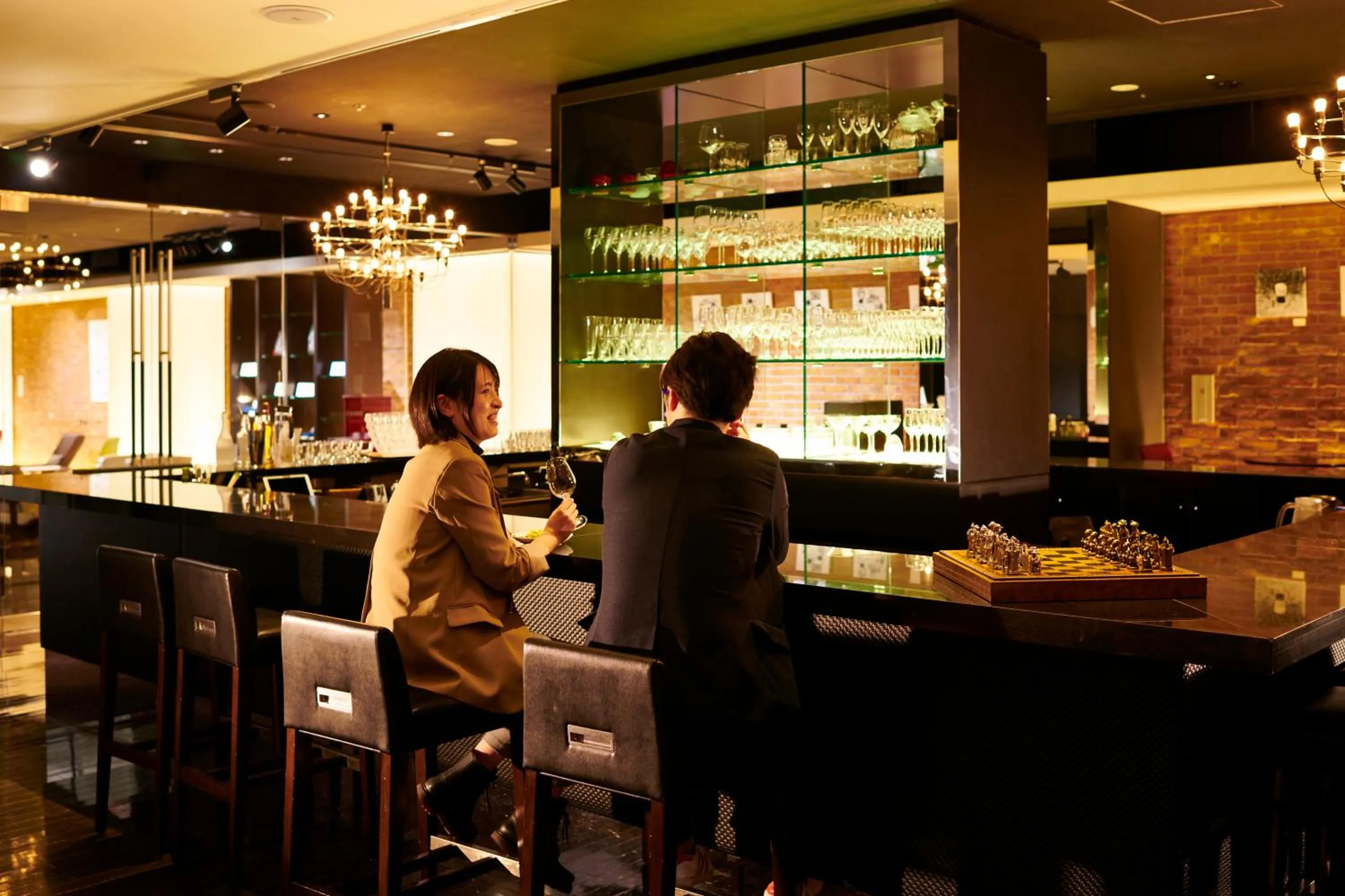 Lounge or bar in Cross Hotel Sapporo