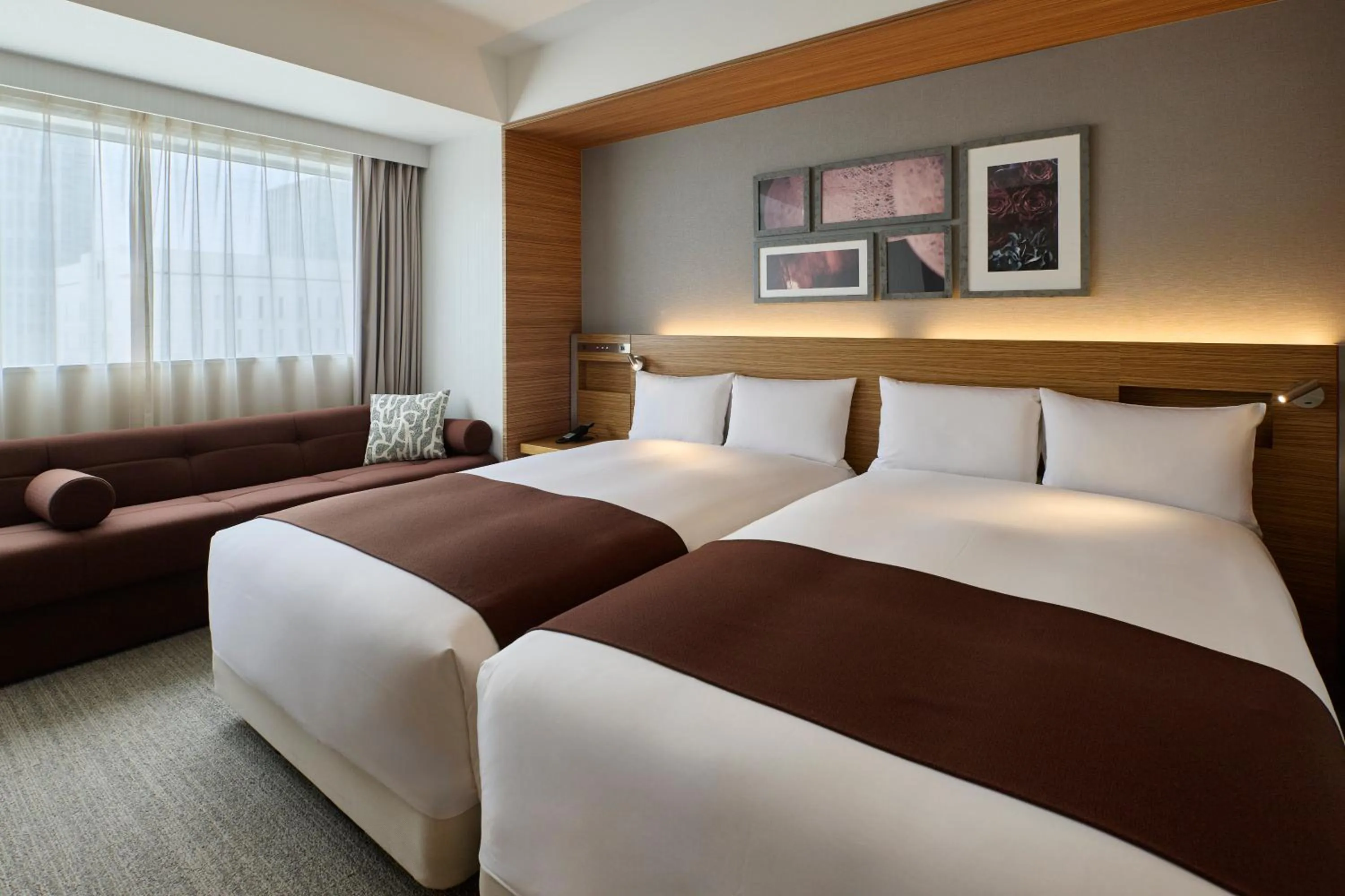 Bedroom, Bed in Cross Hotel Sapporo